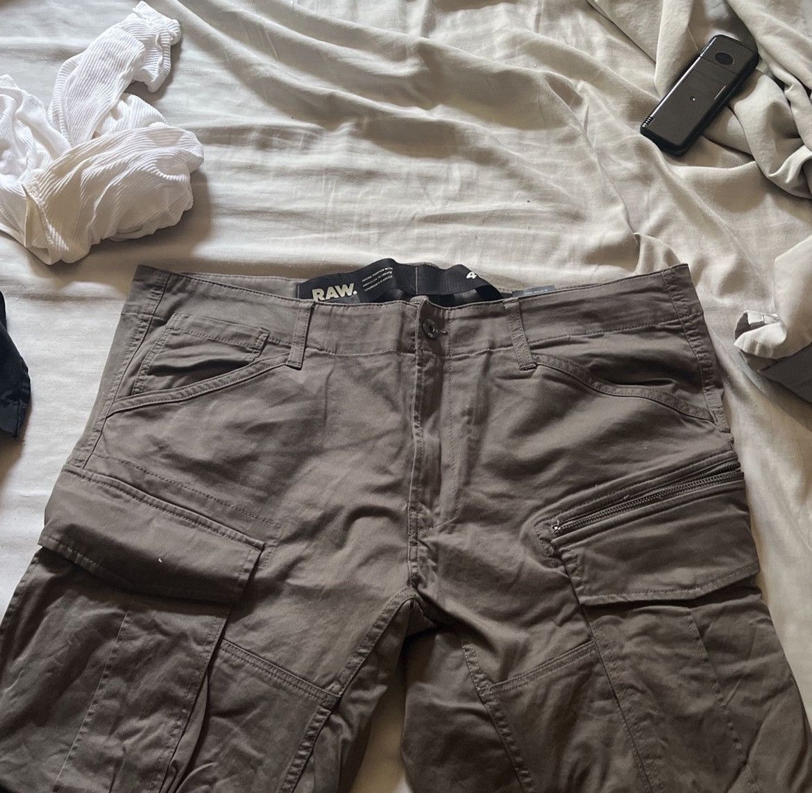 G-Star G Star Raw Grey Cargo Pants 40x32 Size US 40 / EU 56 - 1 Thumbnail