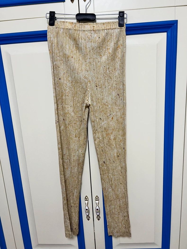 Issey Miyake Issey Miyake size:2 Marble-patterned pleated pants Size 42" / US 20 - 5 Thumbnail