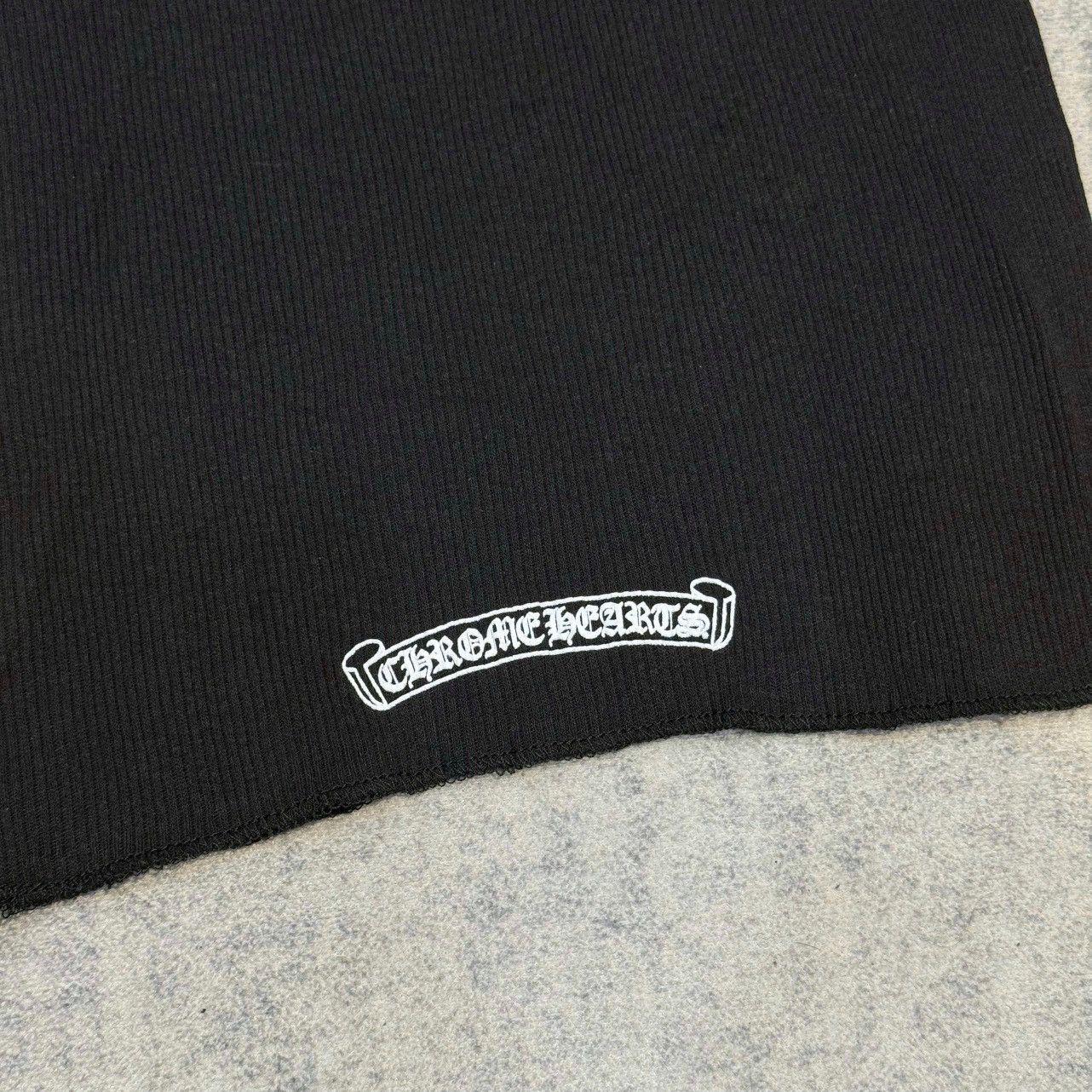 Chrome Hearts CHROME HEARTS SINGLE CROSS TANK TOP BLACK Size S / US 4 / IT 40 - 5 Thumbnail
