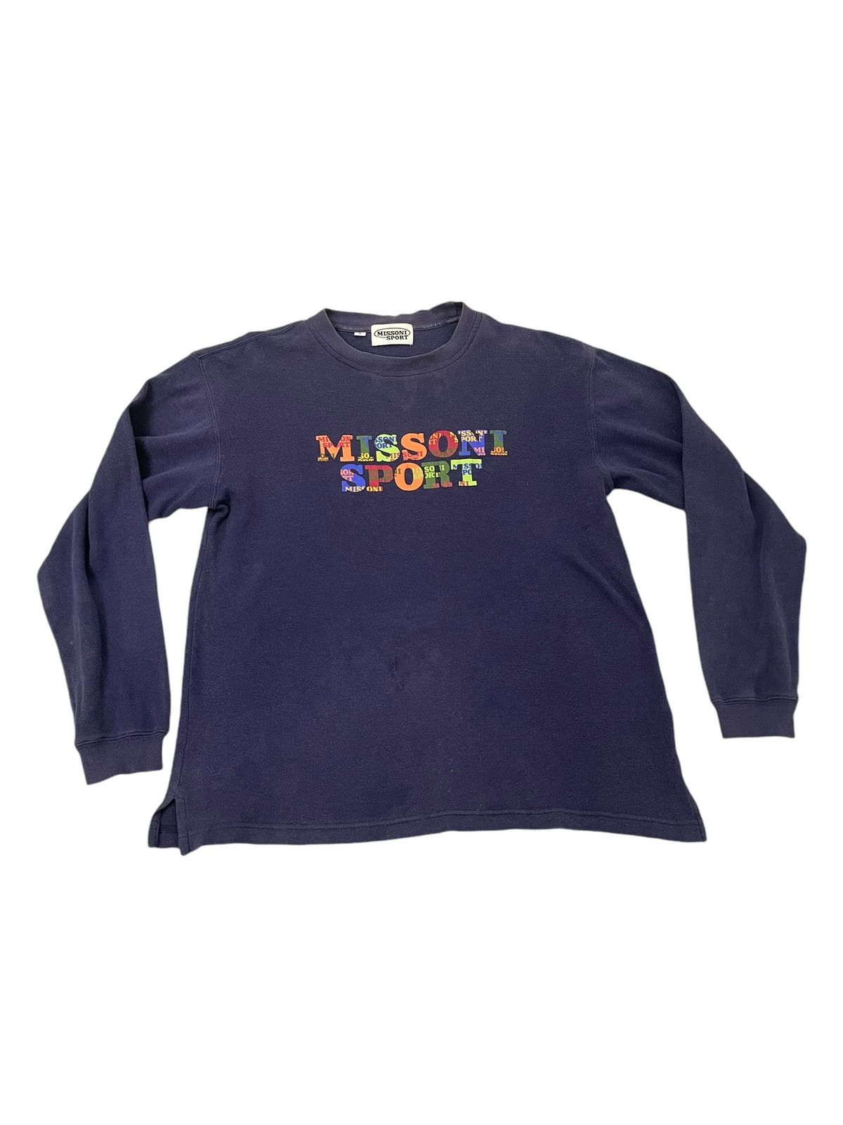 Missoni Vintage Missoni Sport Long Sleeve Shirt 6🟩5 Size US L / EU 52-54 / 3 - 1 Thumbnail