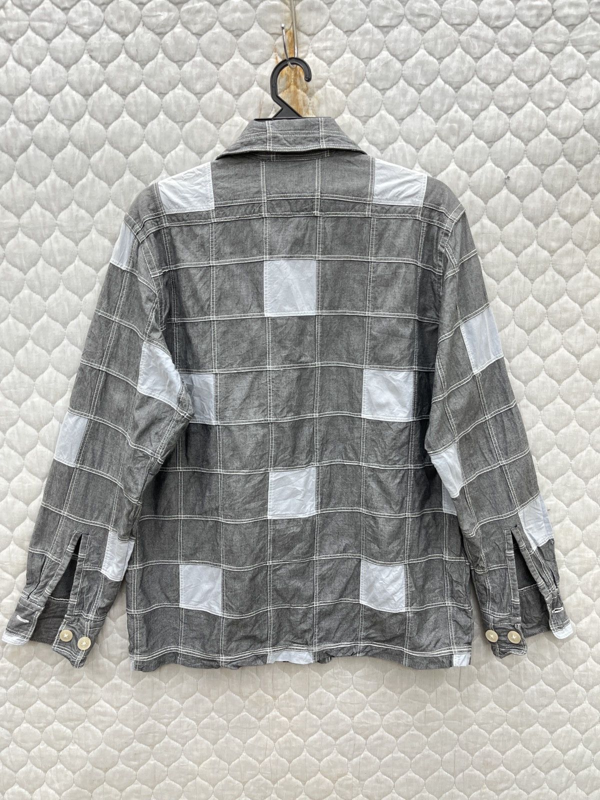 Japanese Brand 🔥🔥🔥STEALS NEW THREE PATCHWORK JACKET KAPITAL STYLE Size US S / EU 44-46 / 1 - 6 Thumbnail