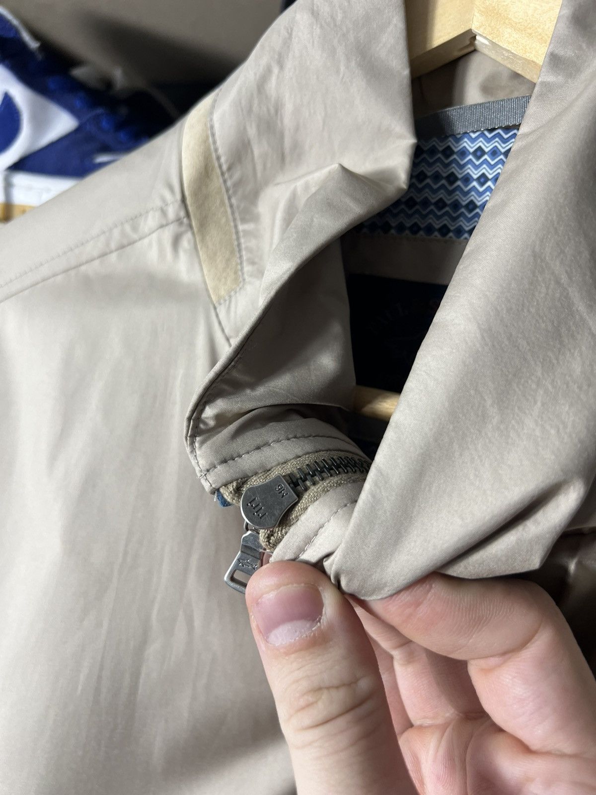 Paul & Shark Paul & Shark Yachting Bomber Beige Jacket – Size XL Rare Size US XL / EU 56 / 4 - 8 Thumbnail