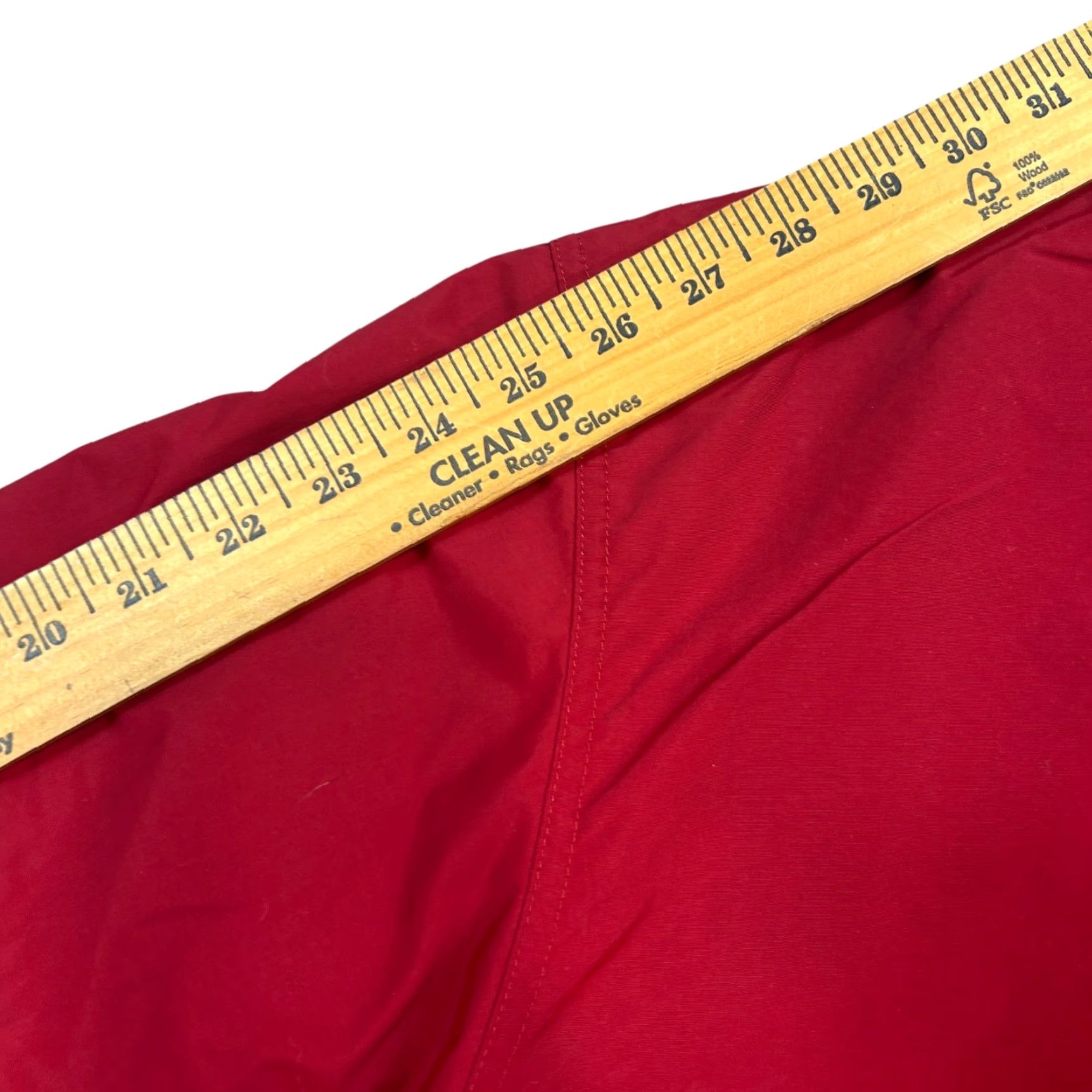 Vintage L.L.Bean Bomber Jacket Men 3XL Red Full Zip Outdoor Casual Winter Long Sleeve Zip Pockets Stand-Up Collar Regular Fit Shirt/Coat (Jacket) Mens Size US XXL / EU 58 / 5 - 6 Thumbnail