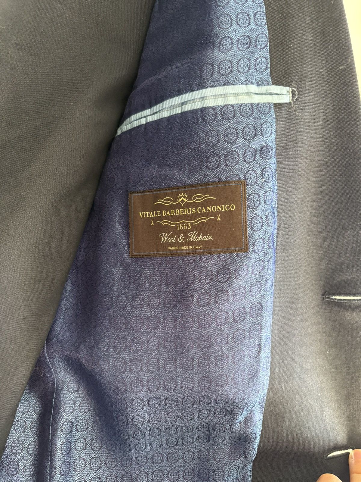 SAND Dark-blue suit from SAND Copenhagen Size 46R - 3 Thumbnail