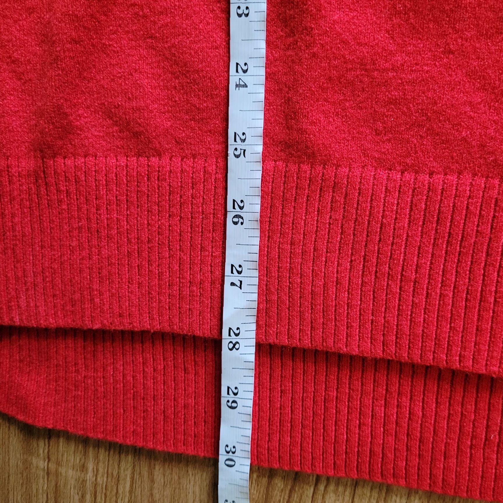 French Connection VINTAGE French Connection Sweater Womens Size 1X Red Turtleneck Long Sleeve Classic Top Size XL / US 12-14 / IT 48-50 - 7 Thumbnail
