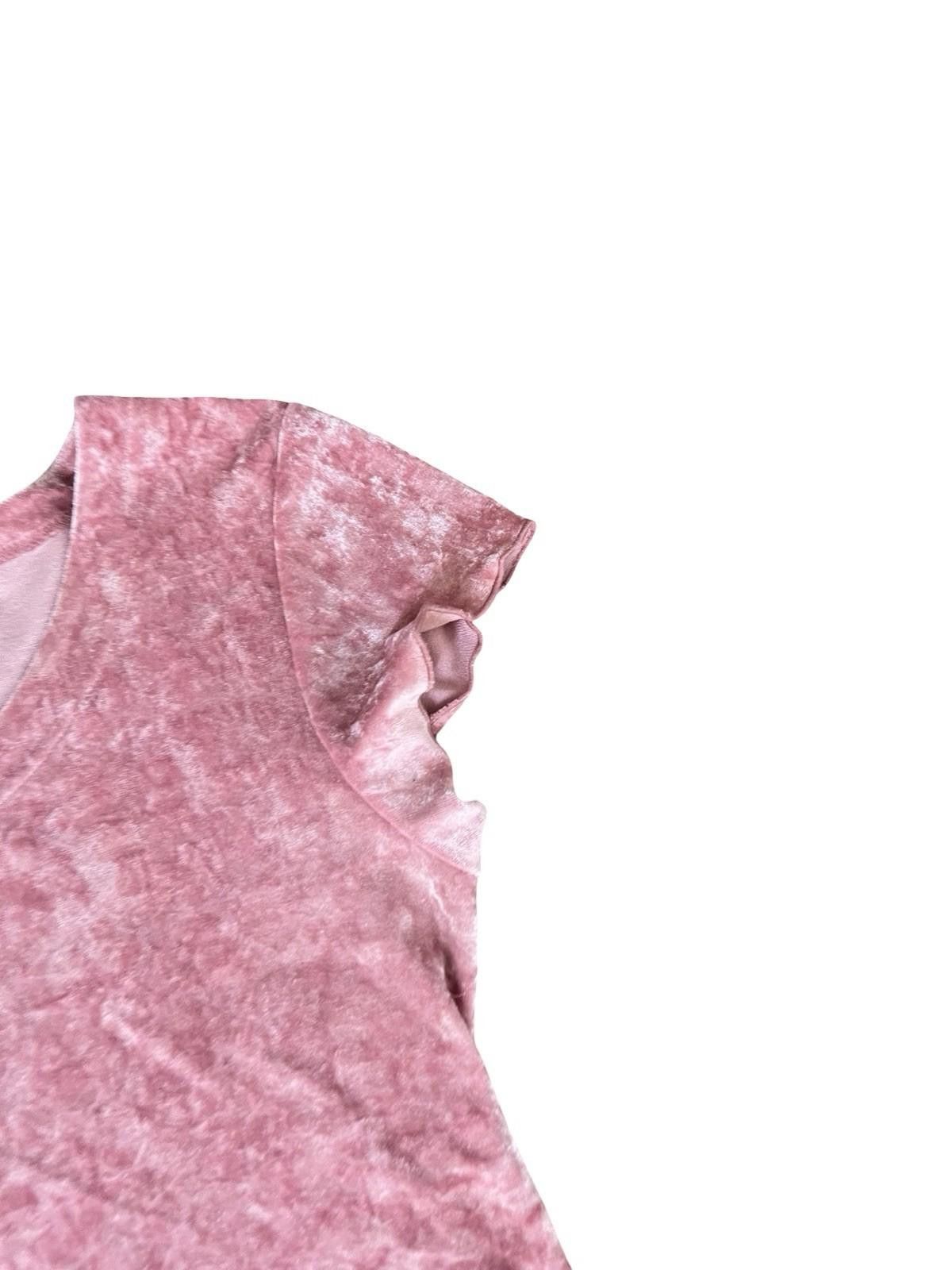 Other Victoria Secret Pink Velvet Short Sleeve Dress for Women Size ONE SIZE - 3 Thumbnail