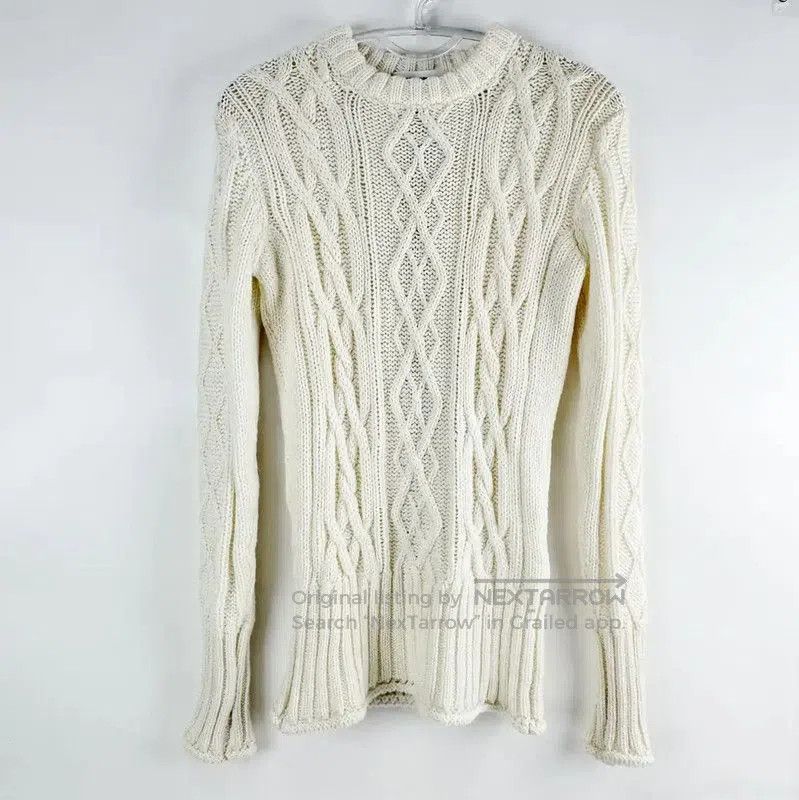 Thom Browne Thom Browne Cream Wool Sweater . Size M / US 6-8 / IT 42-44 - 1 Thumbnail
