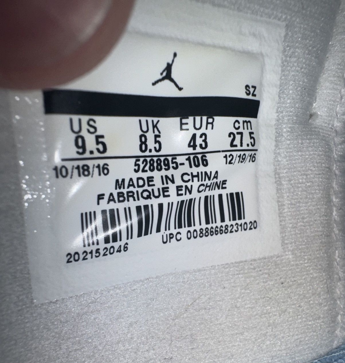 Jordan Brand Jordan 11 Retro Low University Blue Size US 9.5 / EU 42-43 - 6 Thumbnail