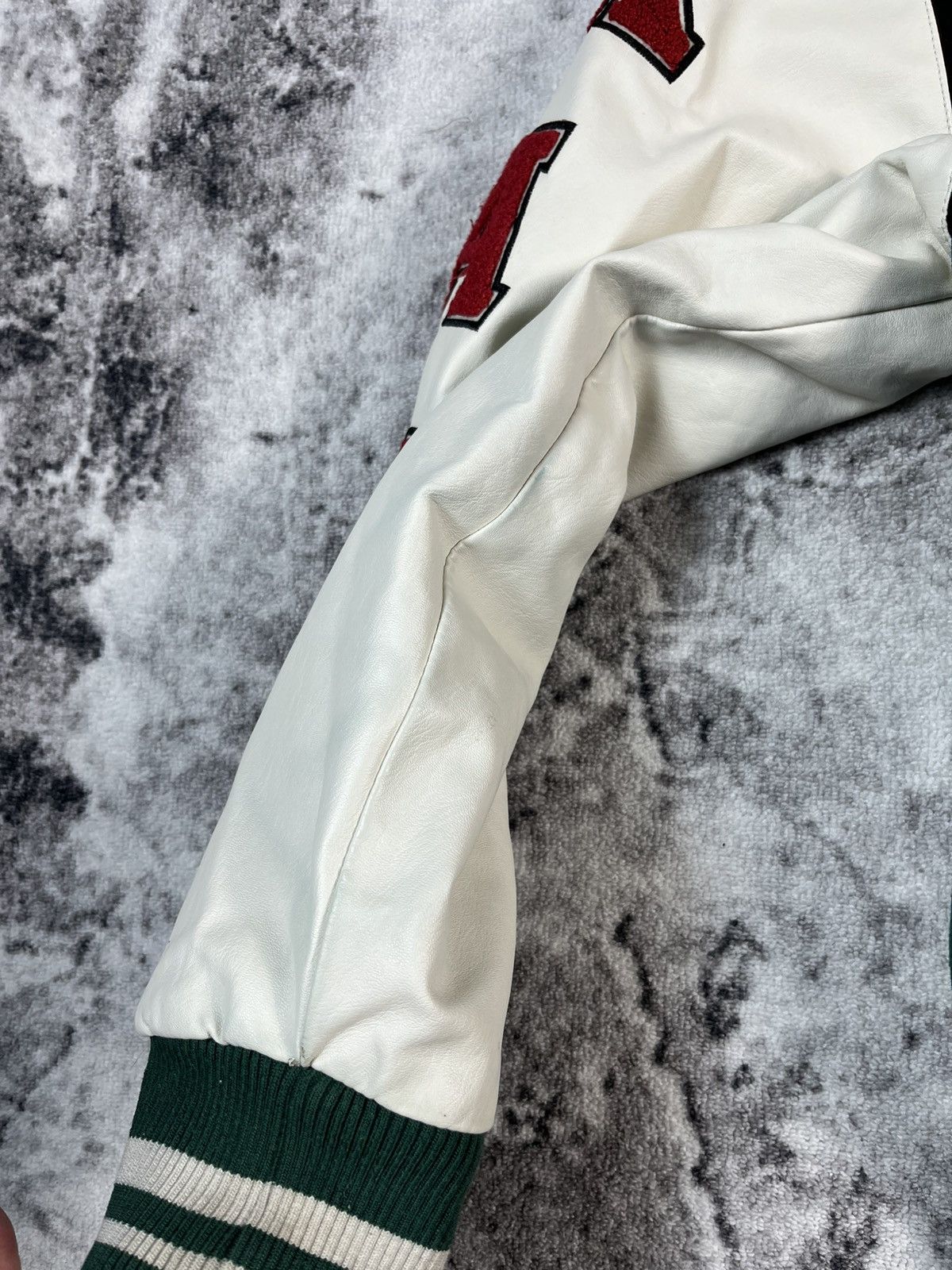 Karl Kani Karl Kani Varsity Jacket Green White Spell Out L Size US L / EU 52-54 / 3 - 10 Thumbnail