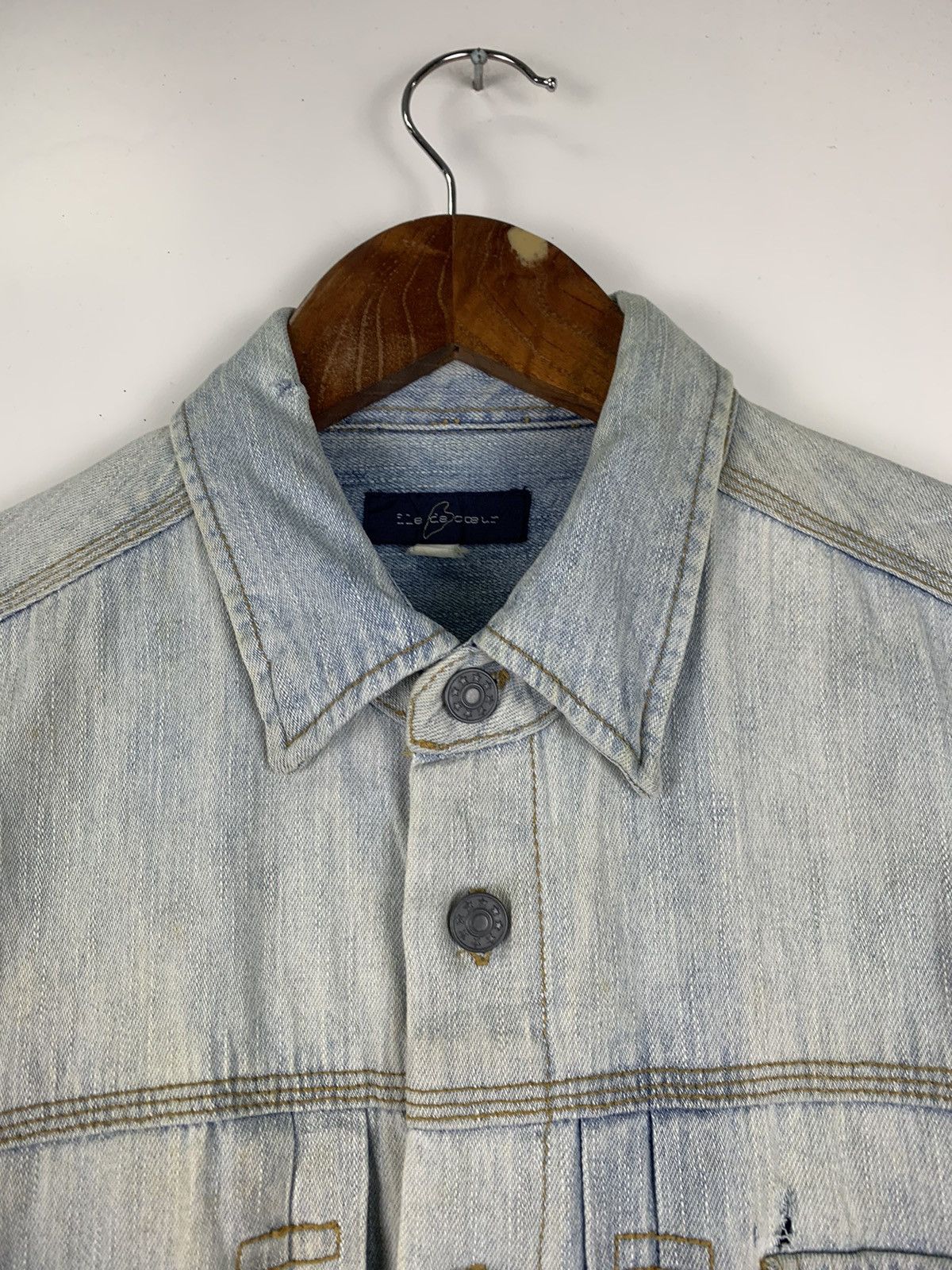 Japanese Brand × Vintage Vintage Japanese Denim Jacket Size US L / EU 52-54 / 3 - 7 Thumbnail