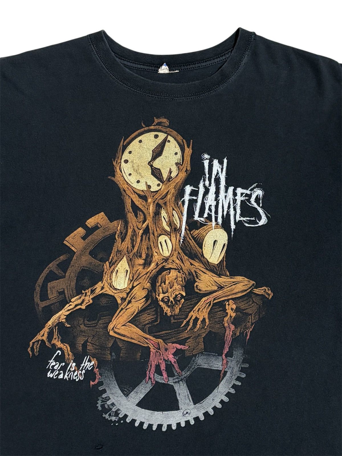 Band Tees In Flames 2012s Fear Is the Weakness Size US L / EU 52-54 / 3 - 1 Thumbnail