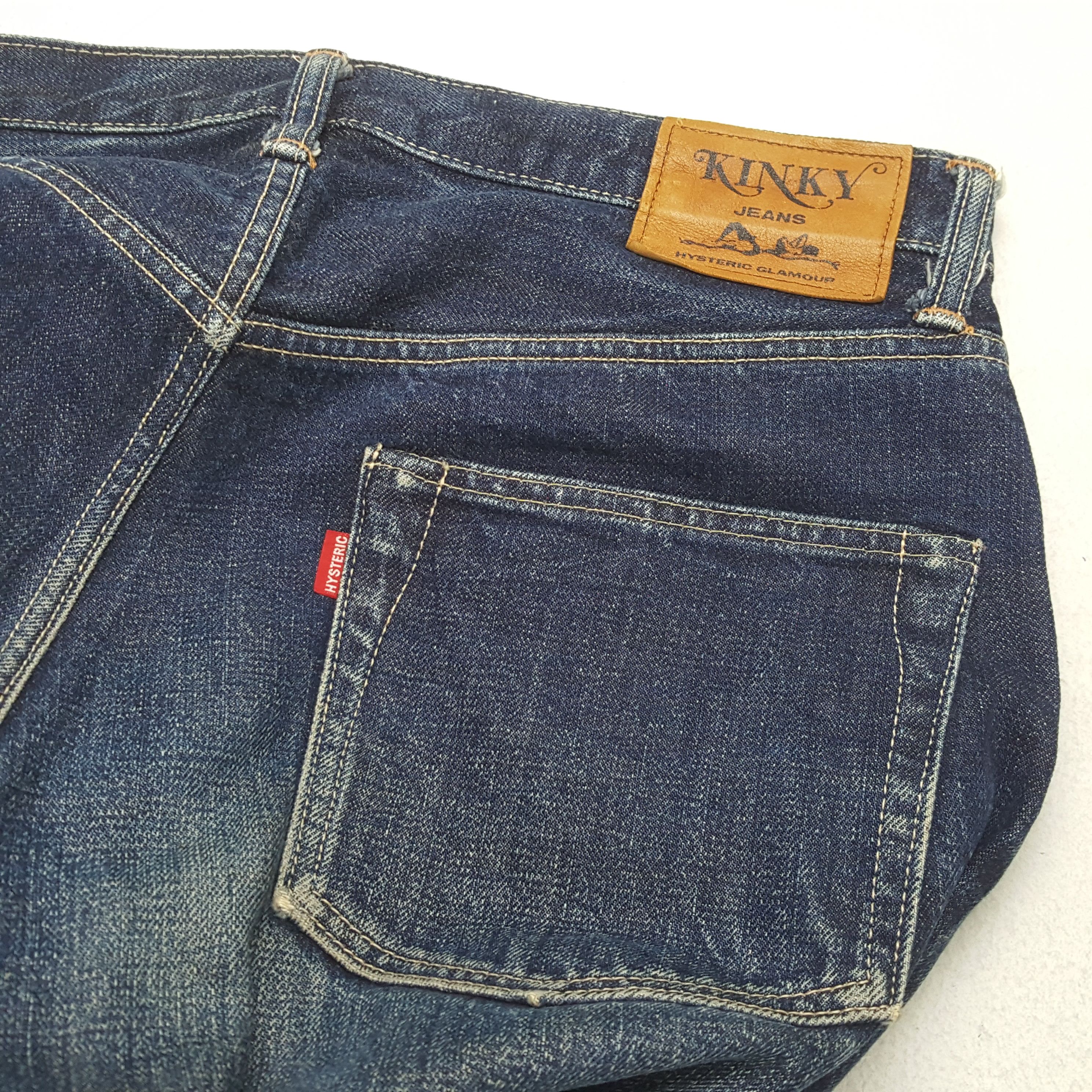 Hysteric Glamour × Japanese Brand × Vintage HYSTERIC GLAMOUR Japanese Brand Custom Art Style Jeans Size US 31 - 15 Thumbnail