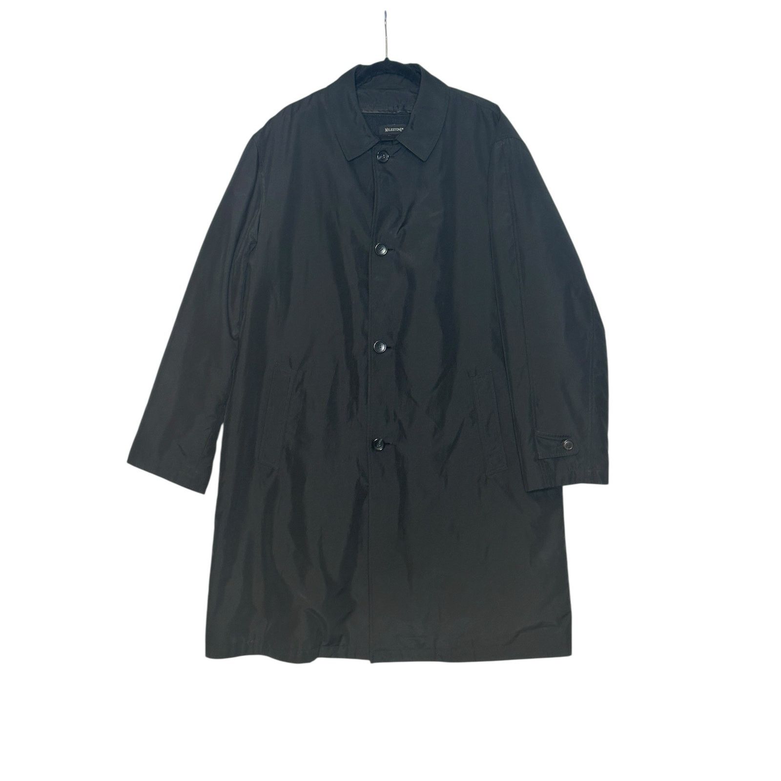Milestone Milestone vintage black trench coat size 56 - XL Size US XL / EU 56 / 4 - 11 Thumbnail