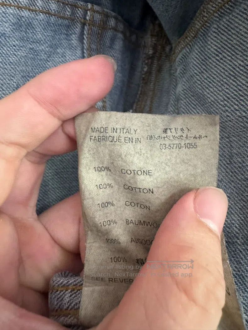 Helmut Lang HELMUT LANG size 38 My Era Washed Denim Jacket Size US XS / EU 42 / 0 - 4 Thumbnail