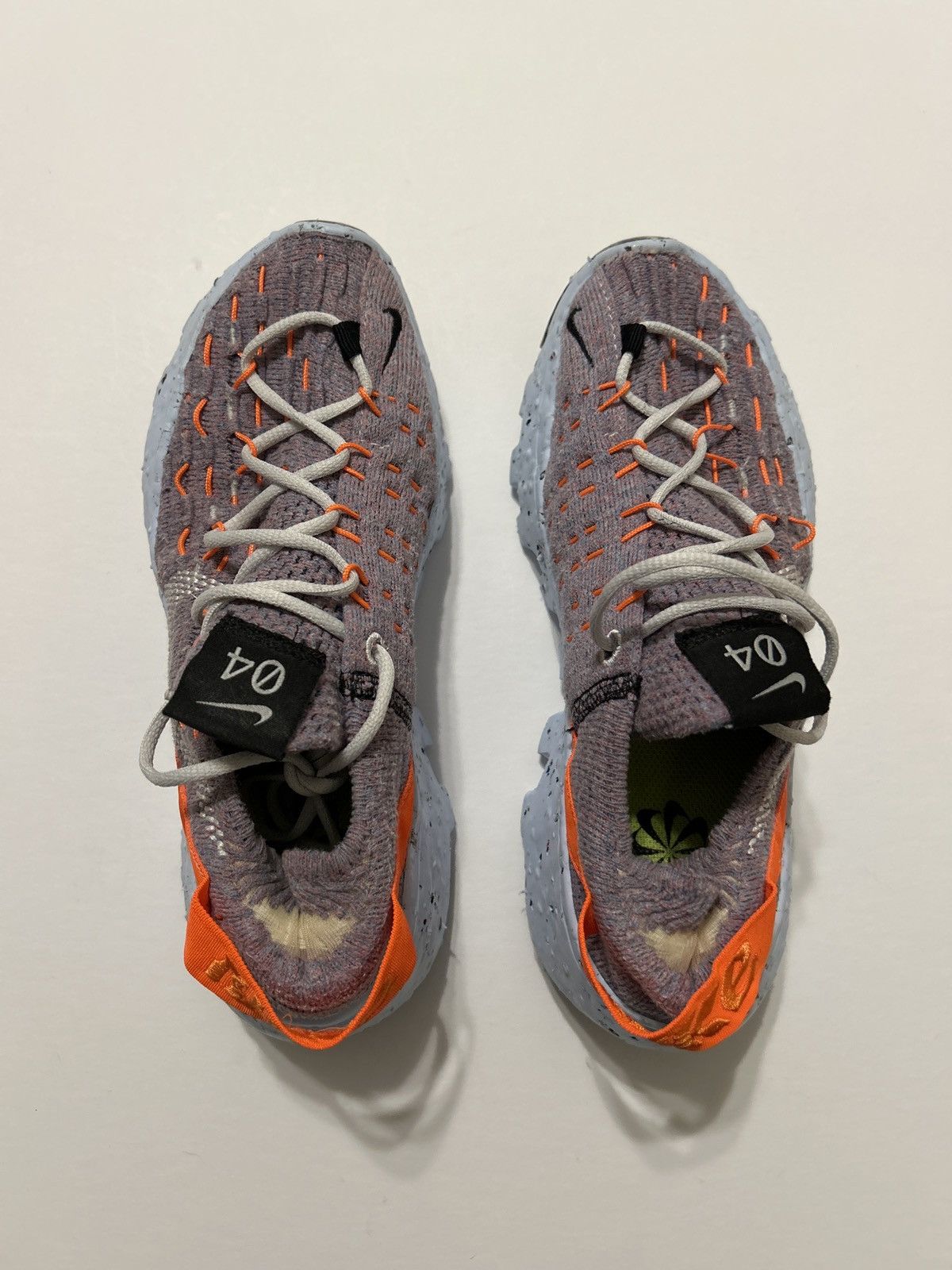 Nike Nike Wmns Space Hippie 04 Total Orange Womens Shoes Size US 5.5 / IT 35.5 - 3 Thumbnail