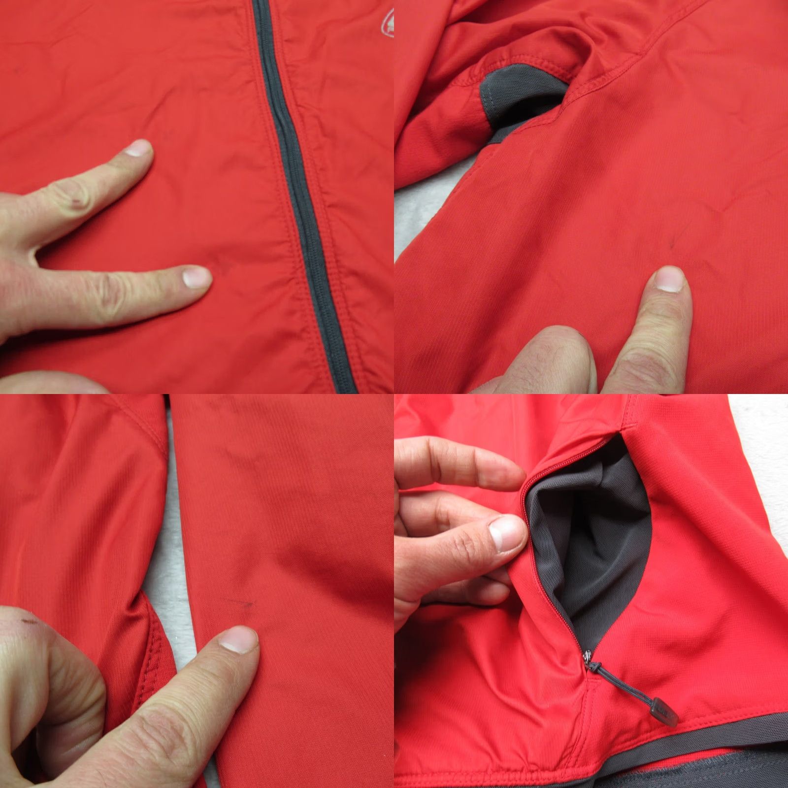 Nike Nike ACG Jacket Mens M Red Raglan Sleeve Full Zip Pockets Breathing Stadium Athletic Outdoor Track Jacket Size US M / EU 48-50 / 2 - 8 Thumbnail