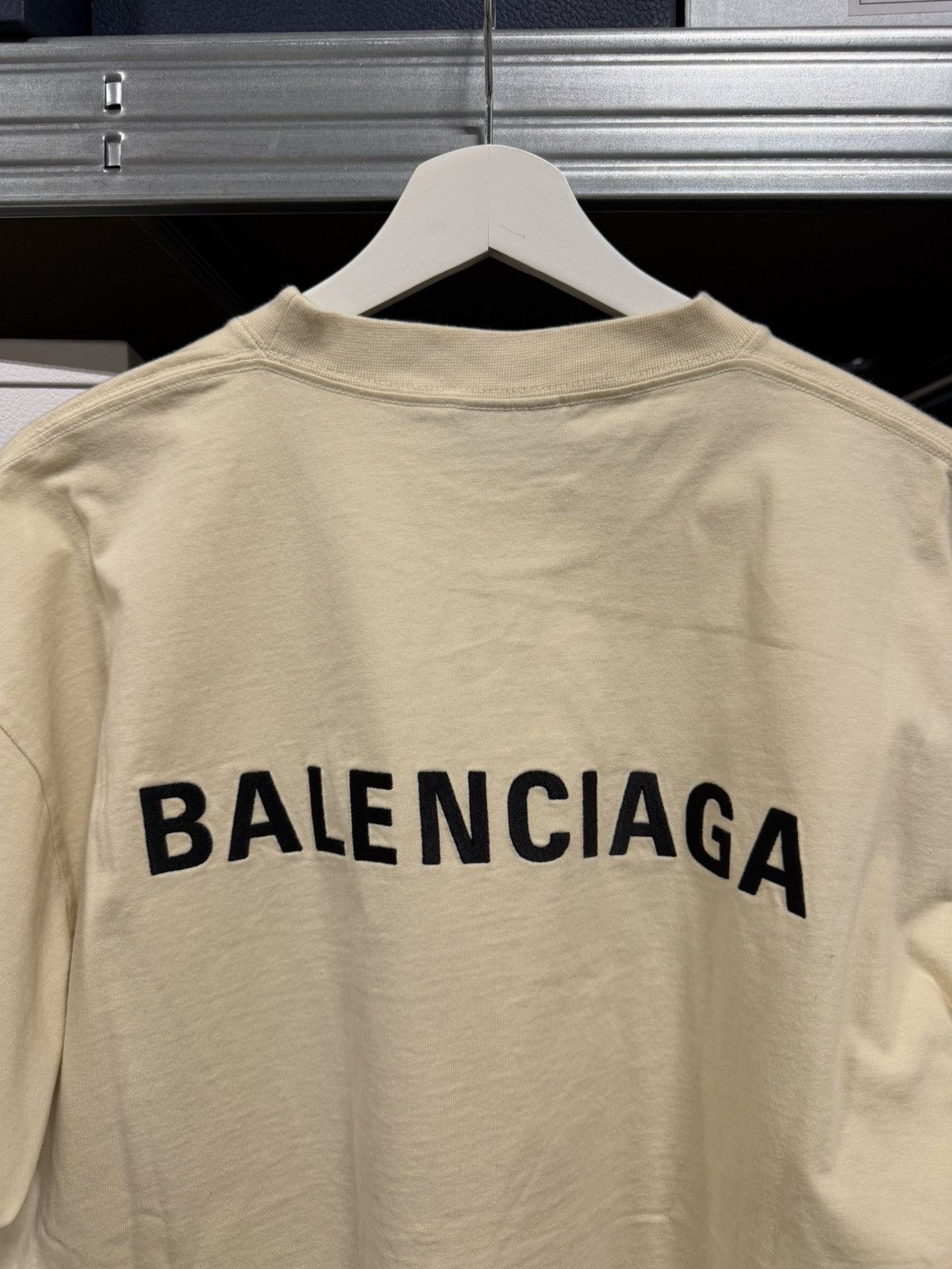 Balenciaga Balenciaga Long Embroidery T-Shirt NEW 850$ Size US L / EU 52-54 / 3 - 3 Thumbnail