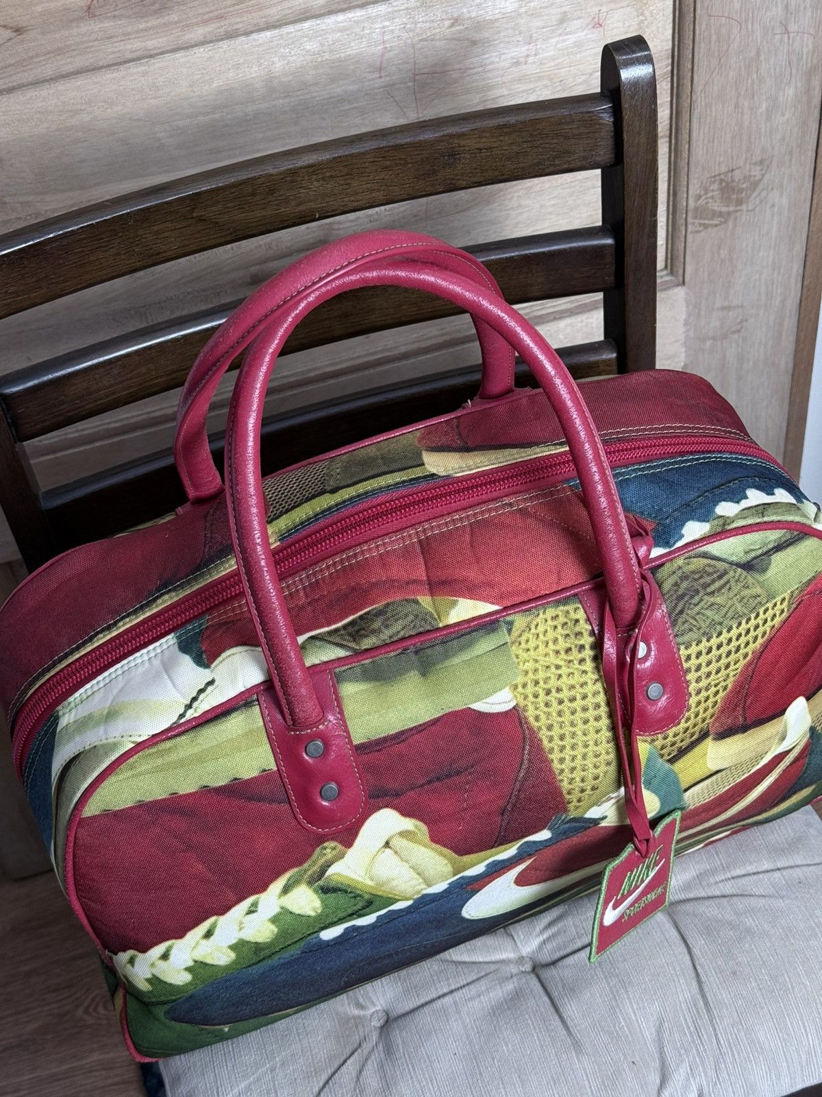 Nike Vintage Nike Cortez Duffle Bag Size ONE SIZE - 3 Thumbnail