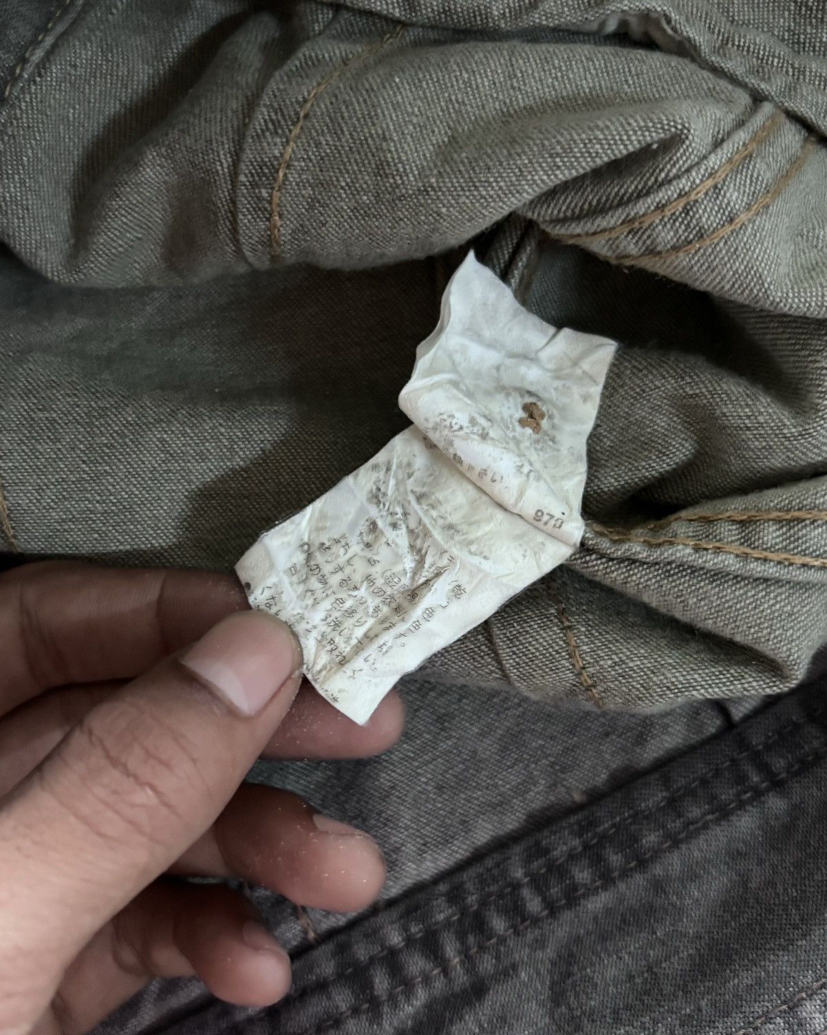 If Six Was Nine × Japanese Brand × Le Grande Bleu (L.G.B.) Comme Ca Ism Fur Croped Denim Jacket Size US M / EU 48-50 / 2 - 6 Thumbnail