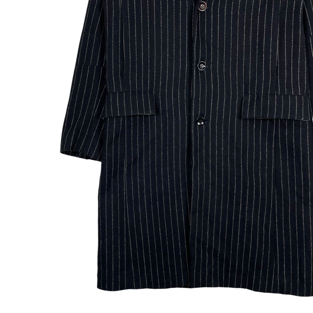 Japanese Brand × Wizzard 💥WIZZARD JAPAN SMART BLACK OVERCOAT Size US M / EU 48-50 / 2 - 3 Thumbnail