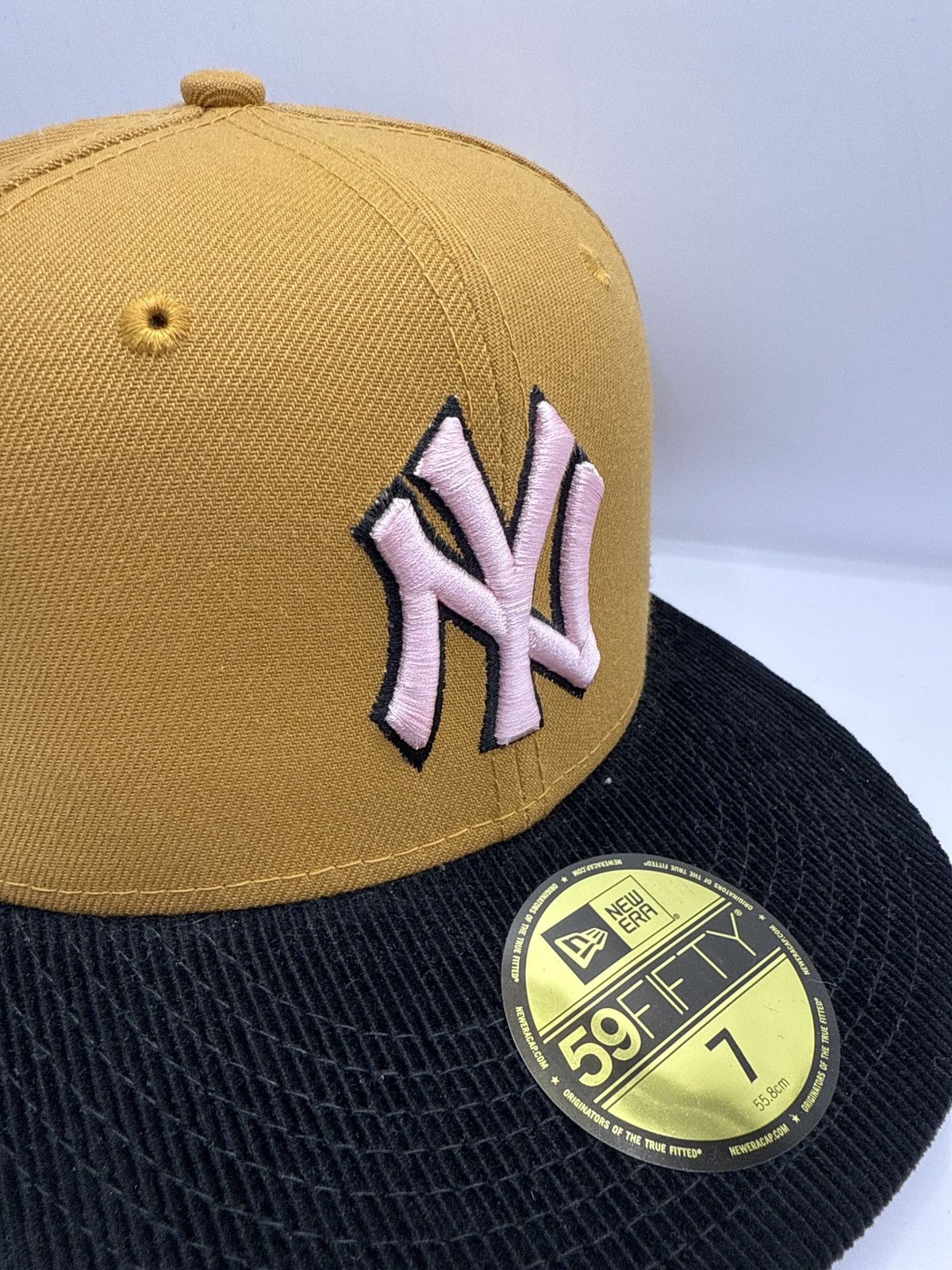 Hat Club Corduroy New York Yankee size 7 Size ONE SIZE - 4 Thumbnail