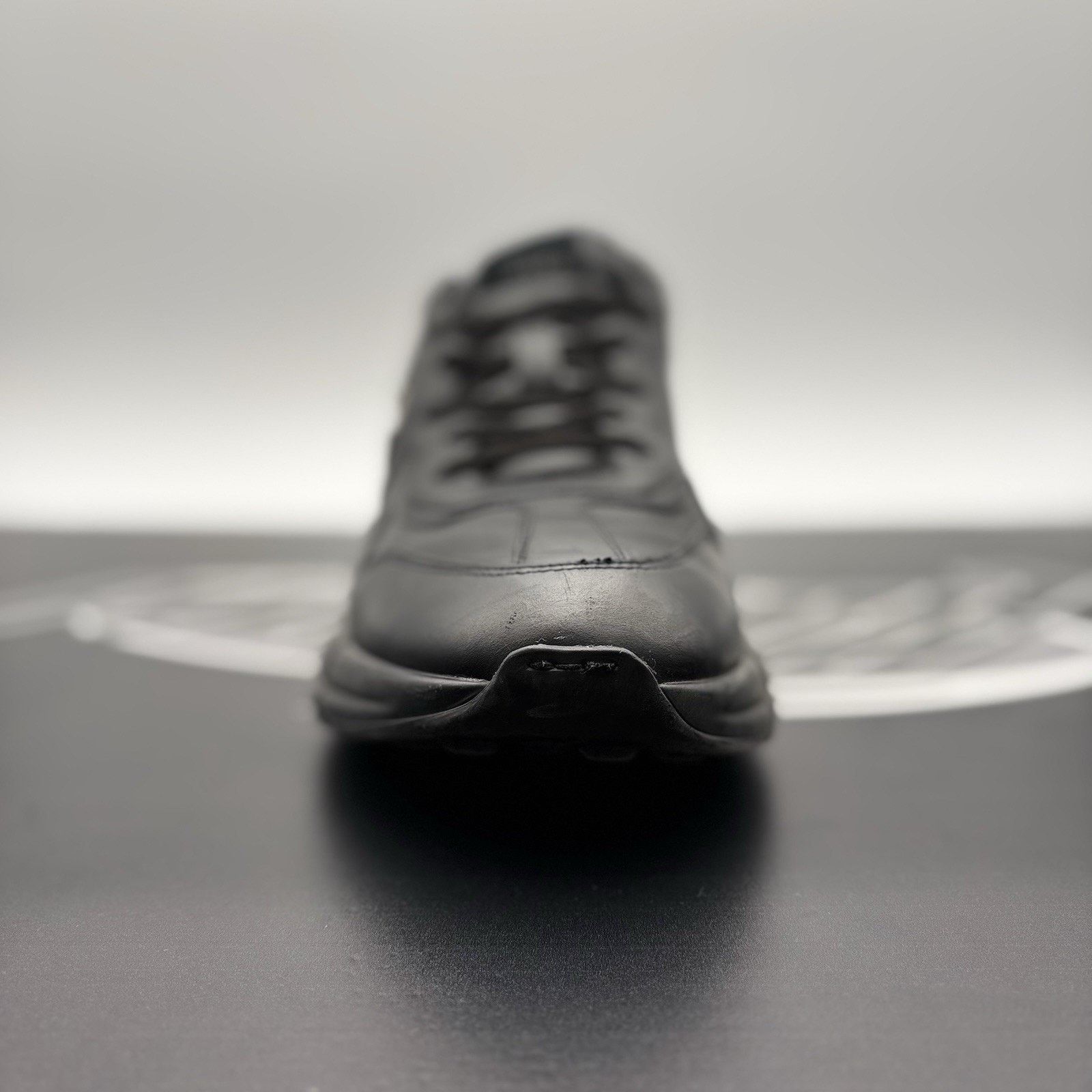 Gucci Gucci Rhyton Black Leather ' Interlocking G ' | GOOD COND! Size US 9.5 / EU 42-43 - 6 Thumbnail