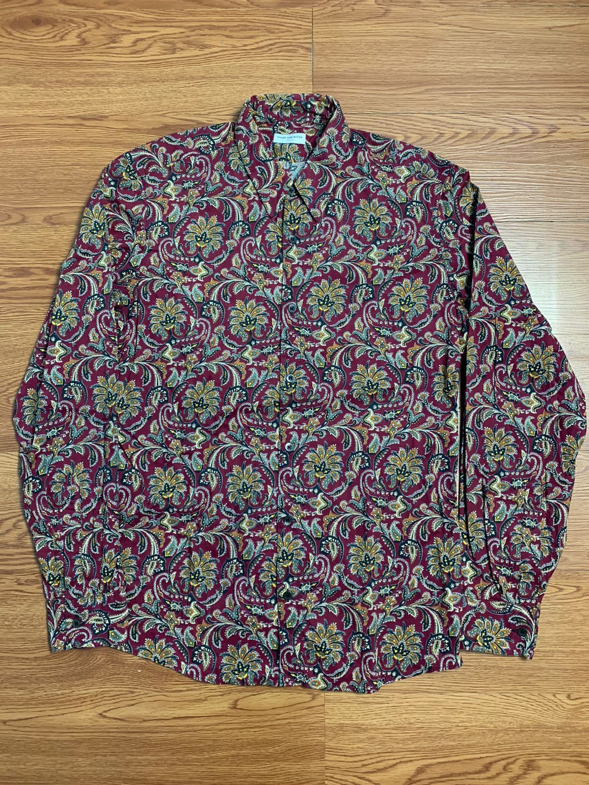 Dries Van Noten Runaway AW13 Dries Van Noten Paisley Button Shirt Size US M / EU 48-50 / 2 - 4 Thumbnail