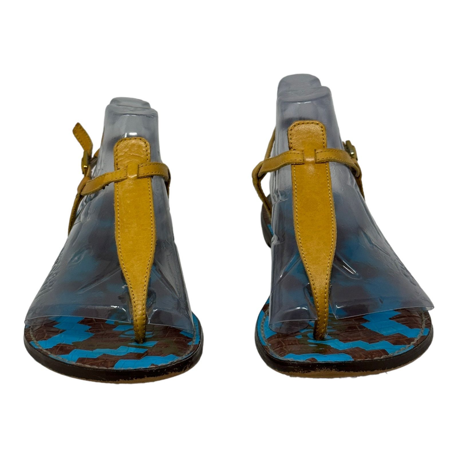 Sam Edelman Sam Edelman yellow flat sandals size 9M Size US 9 / IT 39 - 10 Thumbnail