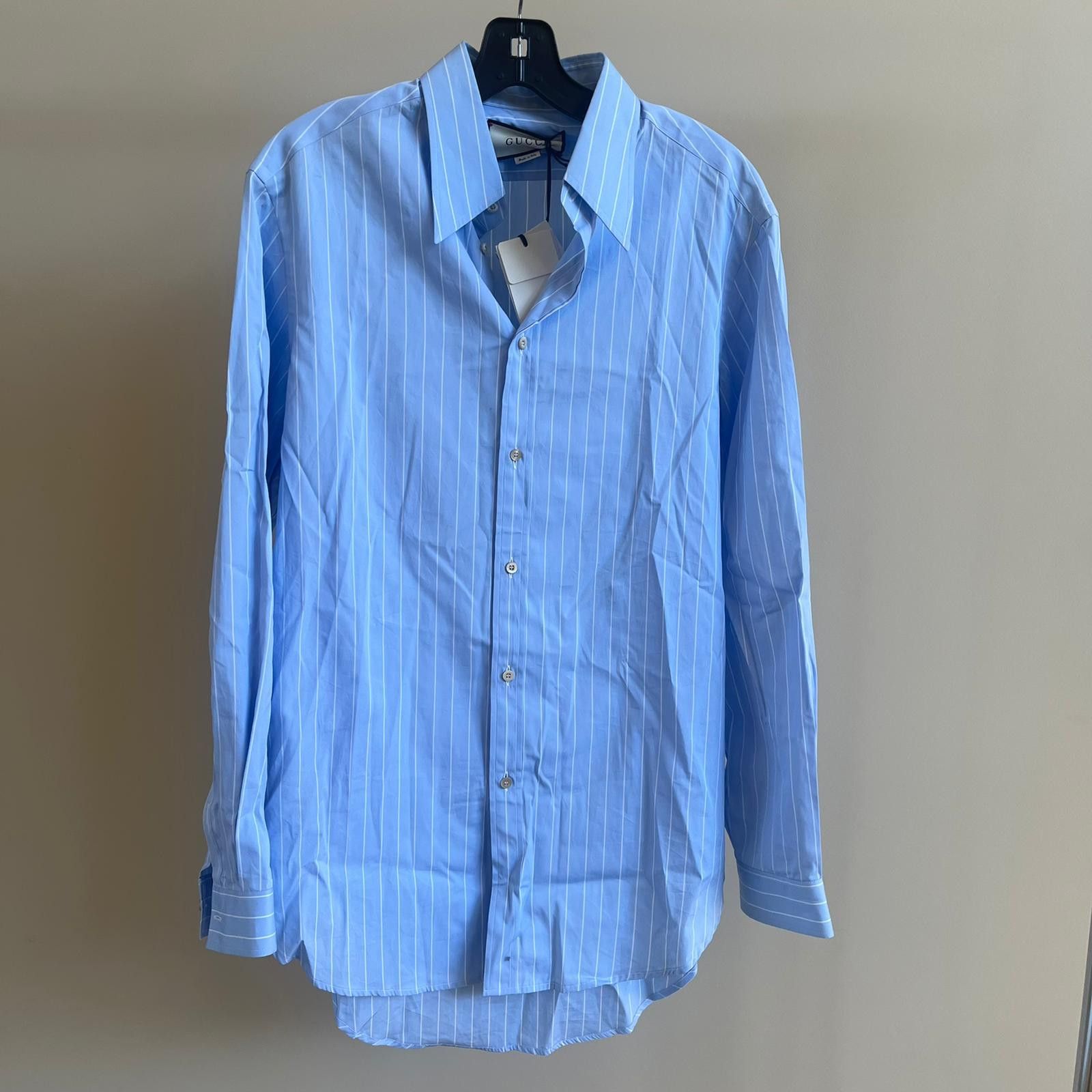 gucci-stripe-button-up-shirt-in-blue-grailed