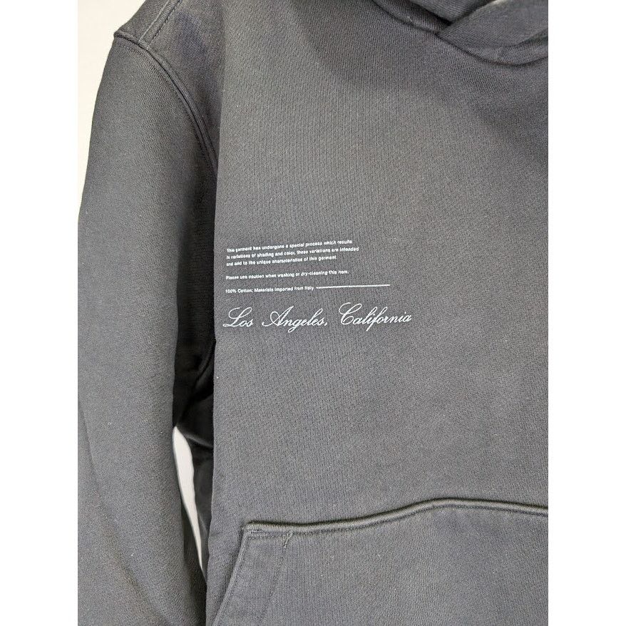 Amiri o1rshd1 Miltary Specs Stencil Hoodie in Black Size US S / EU 44-46 / 1 - 5 Thumbnail