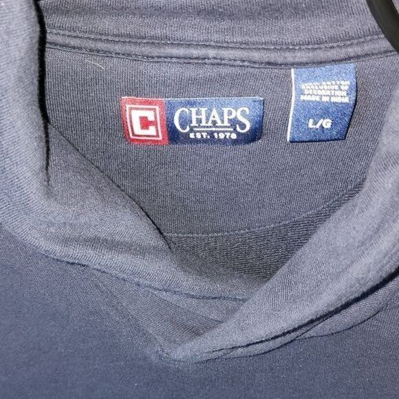 Chaps Chaps Sz. L Collared Vneck Pullover Long Sleeve Sweatshirt Size US L / EU 52-54 / 3 - 3 Thumbnail