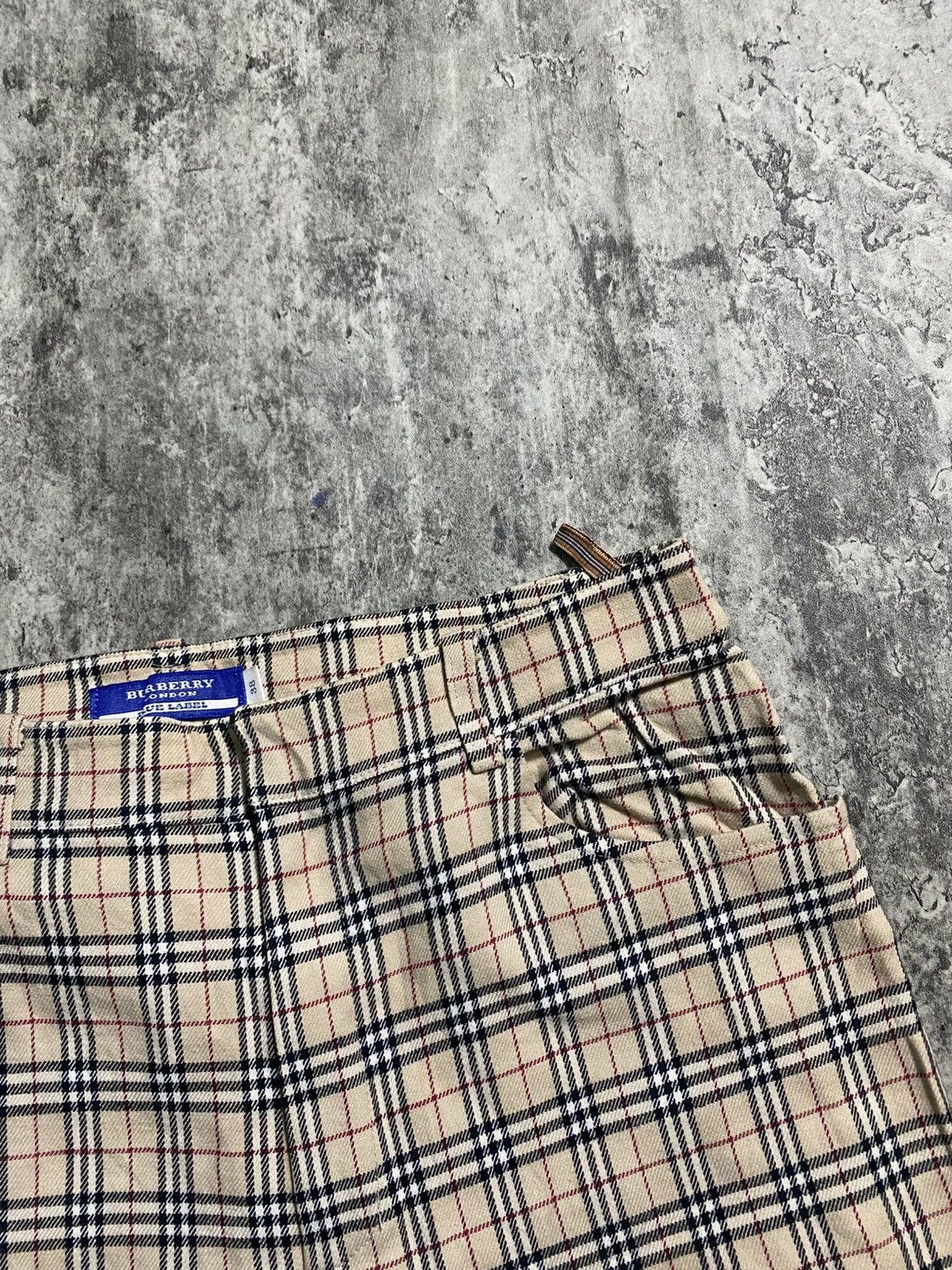Burberry Vintage Burberry Women Nova Check Pants Size 27" / US 4 / IT 40 - 3 Thumbnail