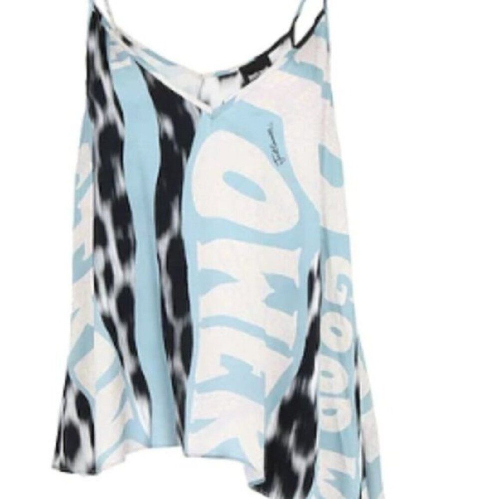 Just Cavalli Just Cavalli mixed print cami top multi colored size 10 Size L / US 10 / IT 46 - 5 Thumbnail