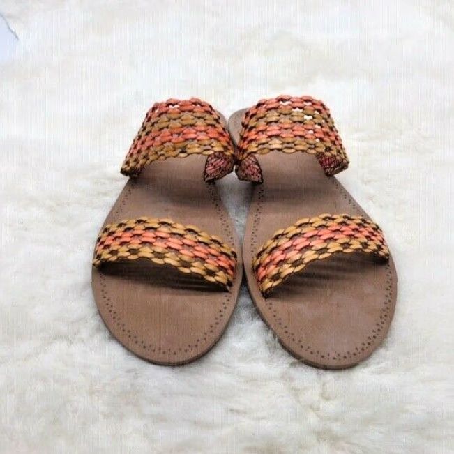 Lucky Brand Lucky Brand Lk-Alddon Slide Beechwood-Pepper/Camden Women's 7.5 M Sandal Size US 7.5 / IT 37.5 - 4 Thumbnail