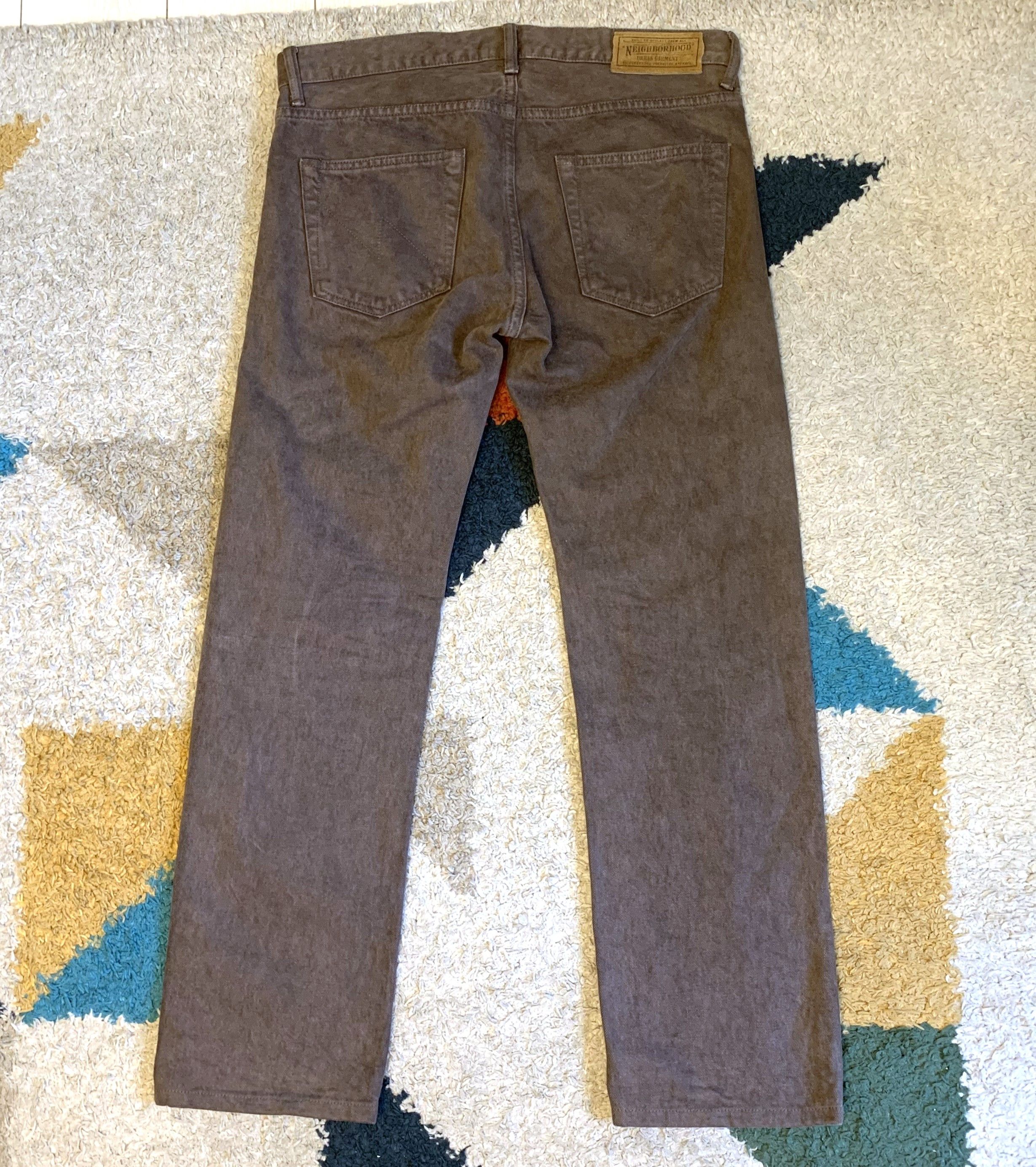 Neighborhood Neighborhood 2013aw overdyed heavy cotton pants, size M (32) Size US 32 / EU 48 - 9 Thumbnail