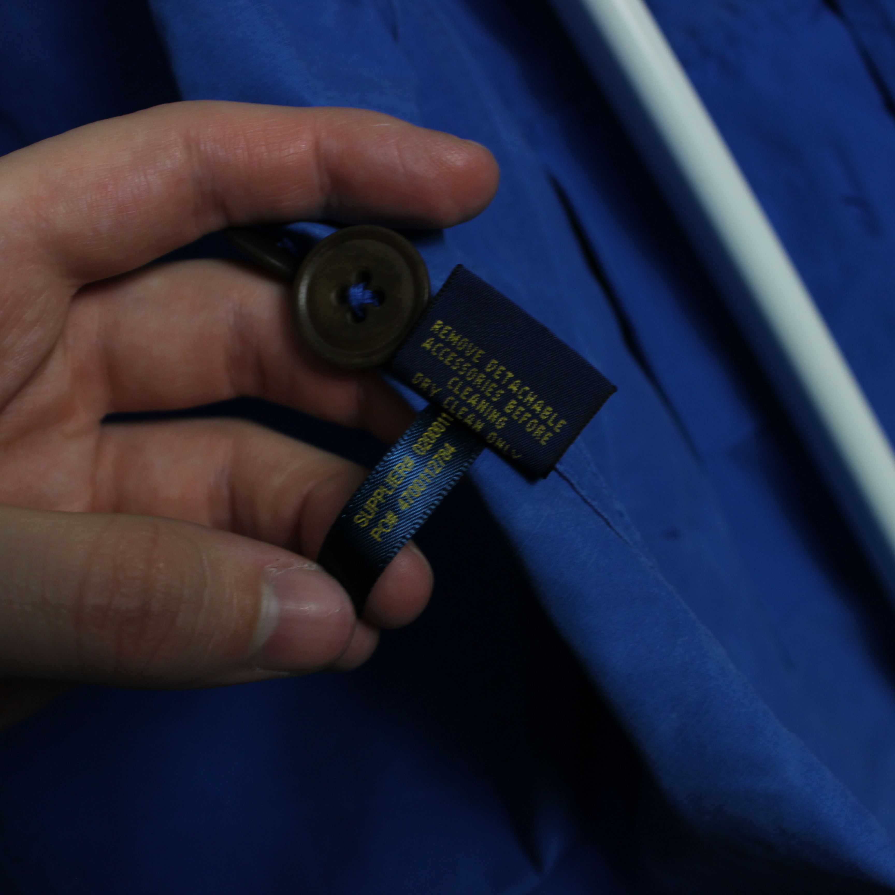 Polo Ralph Lauren Polo Ralph Lauren jacket men nylon waterproof S Blue Size US S / EU 44-46 / 1 - 8 Thumbnail