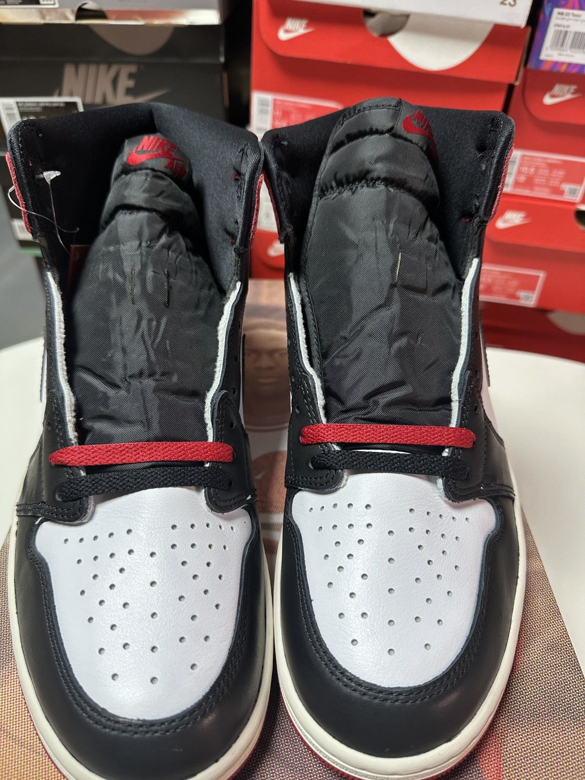 Jordan Brand × Nike Air Jordan 1 Retro OG High Black Toe Reimagined Size 11 Size US 11 / EU 44 - 5 Thumbnail