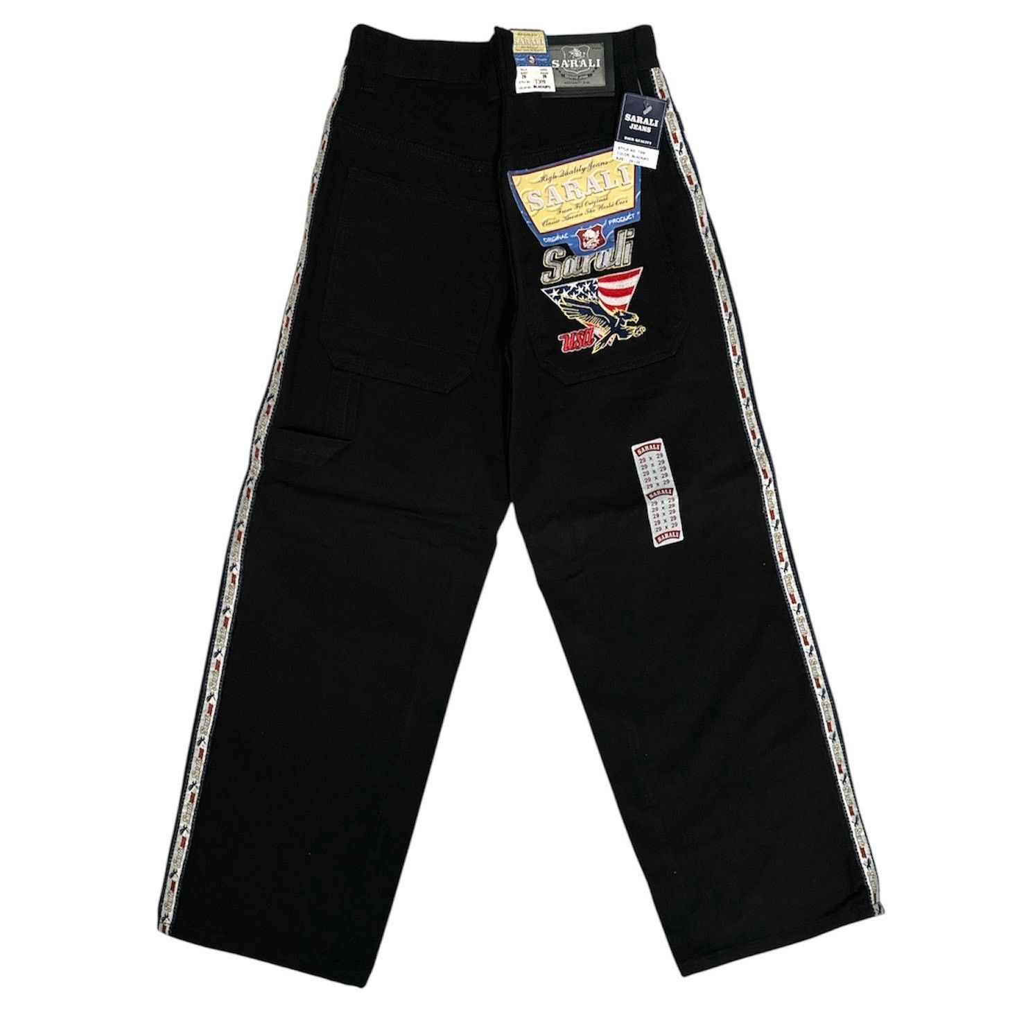 Vintage Vintage Sarali Jeans USA Bald Eagle America Jeans Size US 29 - 1 Thumbnail