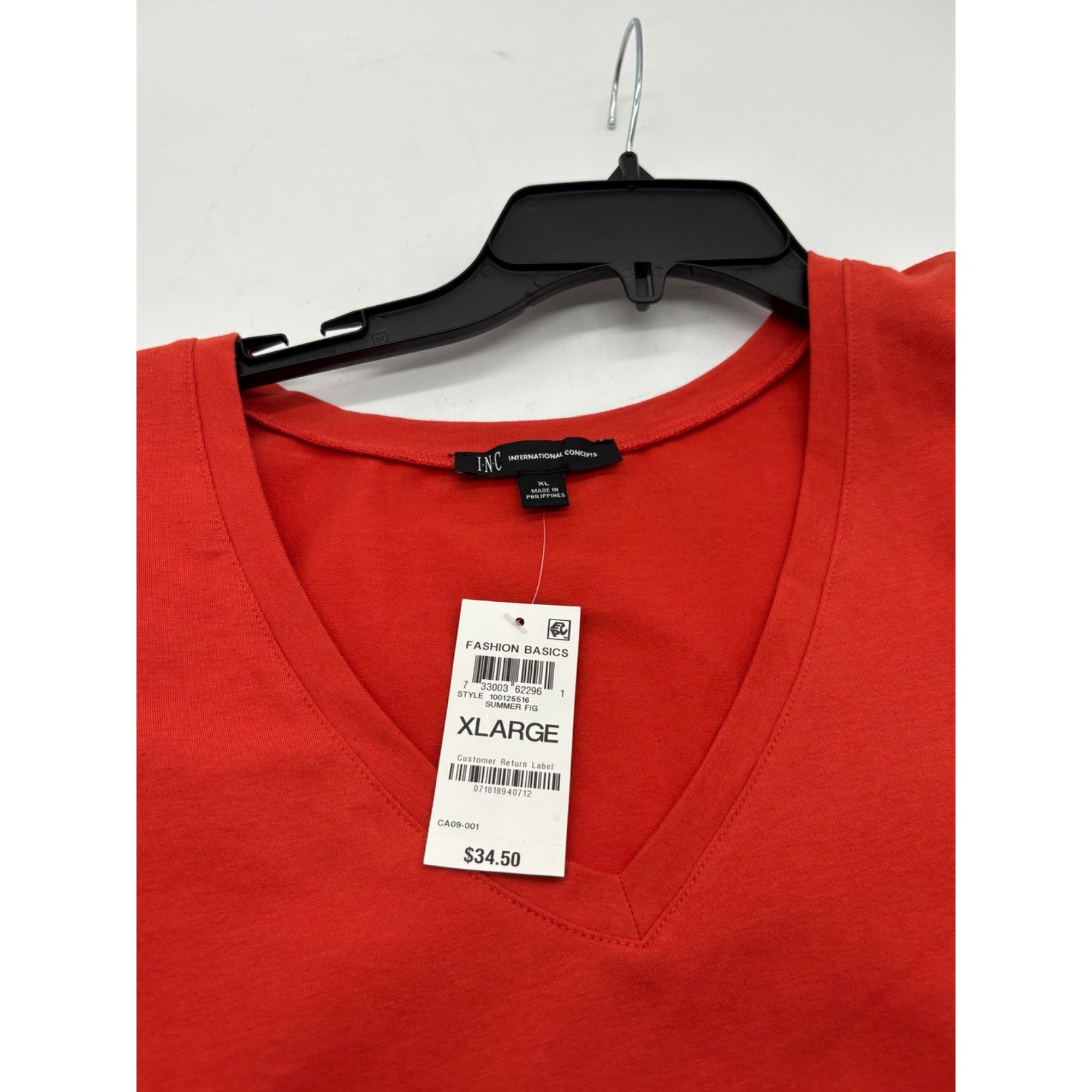 Other Inc International Concepts Strong-Shoulder V-Neck T-Shirt, S Size XL / US 12-14 / IT 48-50 - 5 Thumbnail