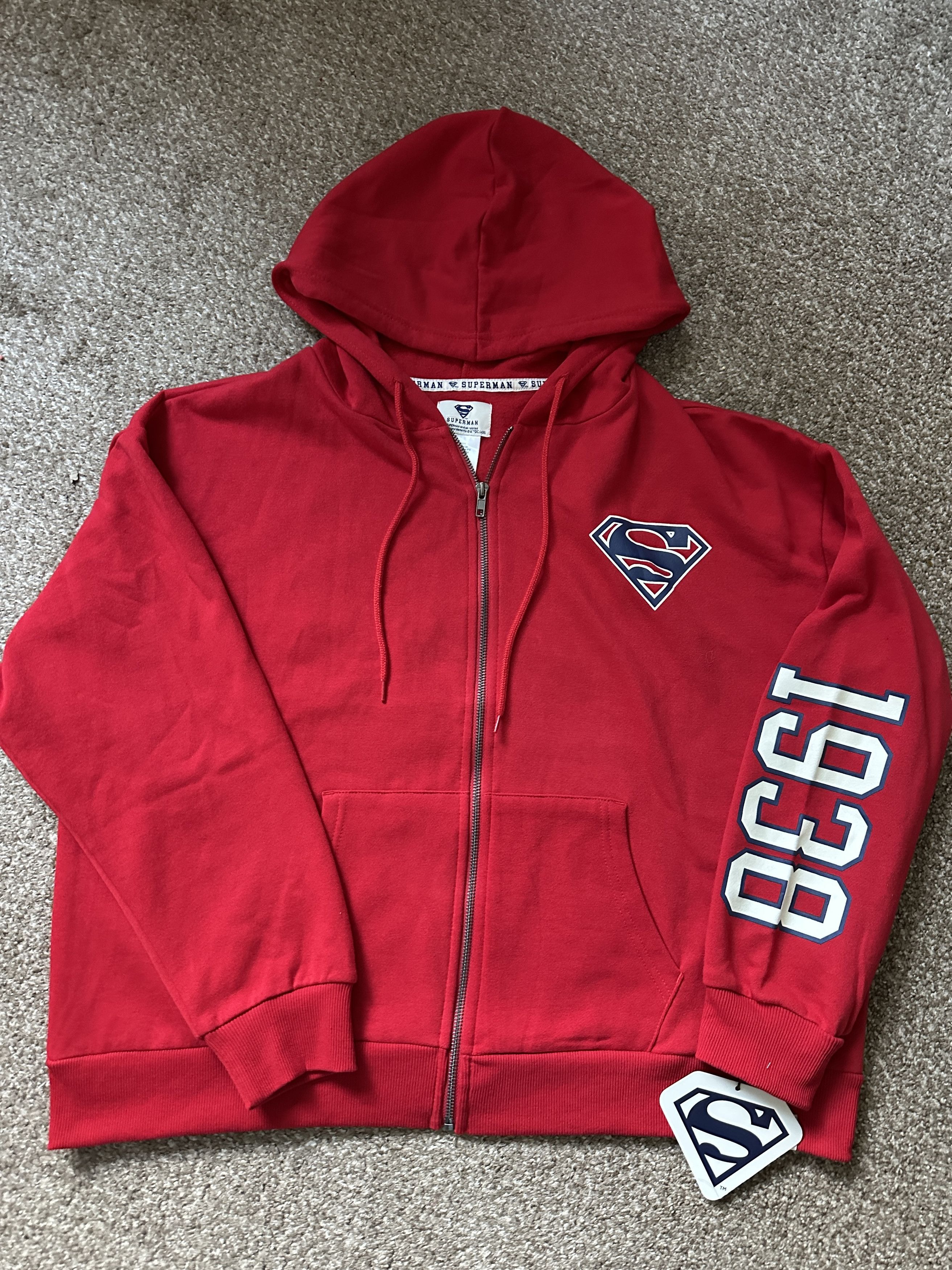 DC Comics LIMITED EDITION: Red Superman Jacket Size US M / EU 48-50 / 2 - 5 Thumbnail