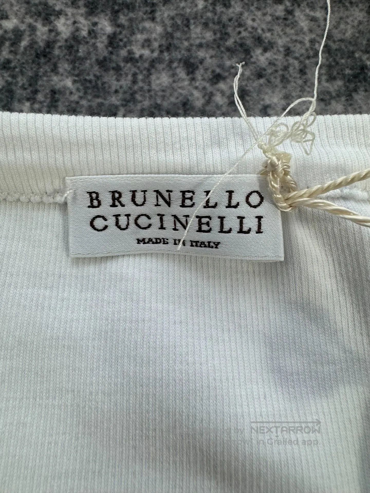 Brunello Cucinelli Brunello Cucinelli White Beaded Vest. Size XS / US 0-2 / IT 36-38 - 3 Thumbnail