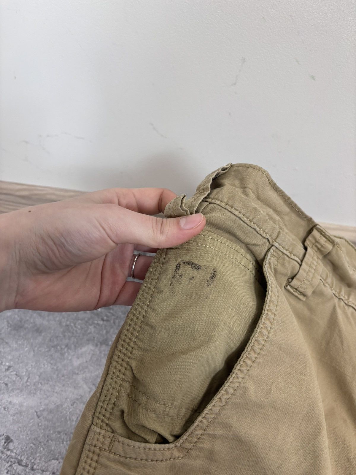 Carhartt Carhartt Relaxed Fit USA Hype Beige Brown Baggy Cargo Pants Size US 44 / EU 60 - 20 Thumbnail