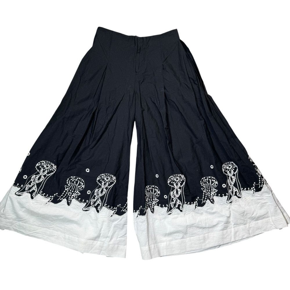 Anthropologie NWT New $168 Anthropologie Maeve Jellyfish Printed Skirty C Size 25" / US 0 / IT 36 - 3 Thumbnail