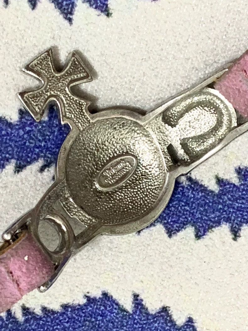 Vivienne Westwood Vivienne Westwood Mid-1900s pink belt buckle Saturn choke Size ONE SIZE - 3 Thumbnail