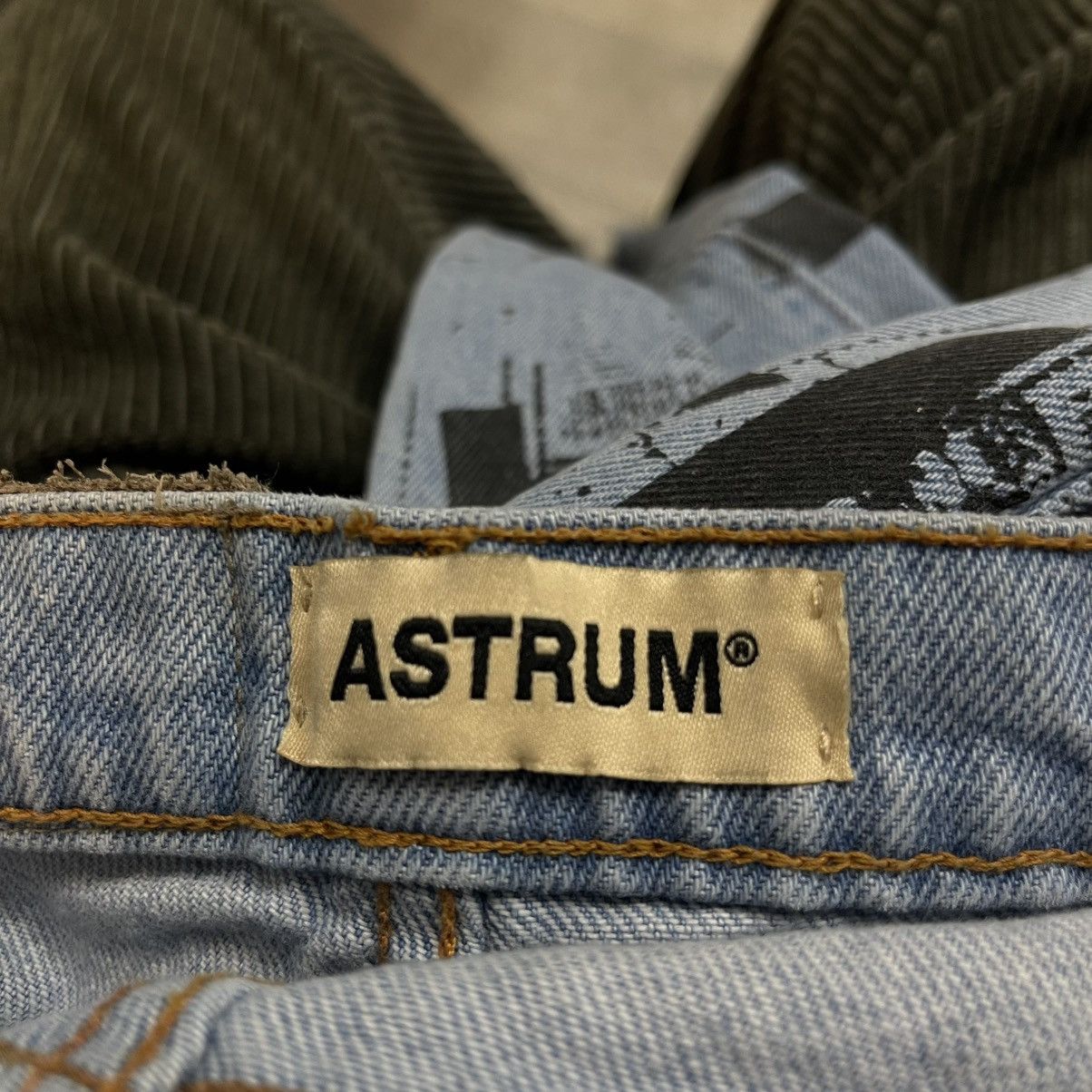 Vintage Astrum All Over Print Denim Size US 30 / EU 46 - 3 Thumbnail