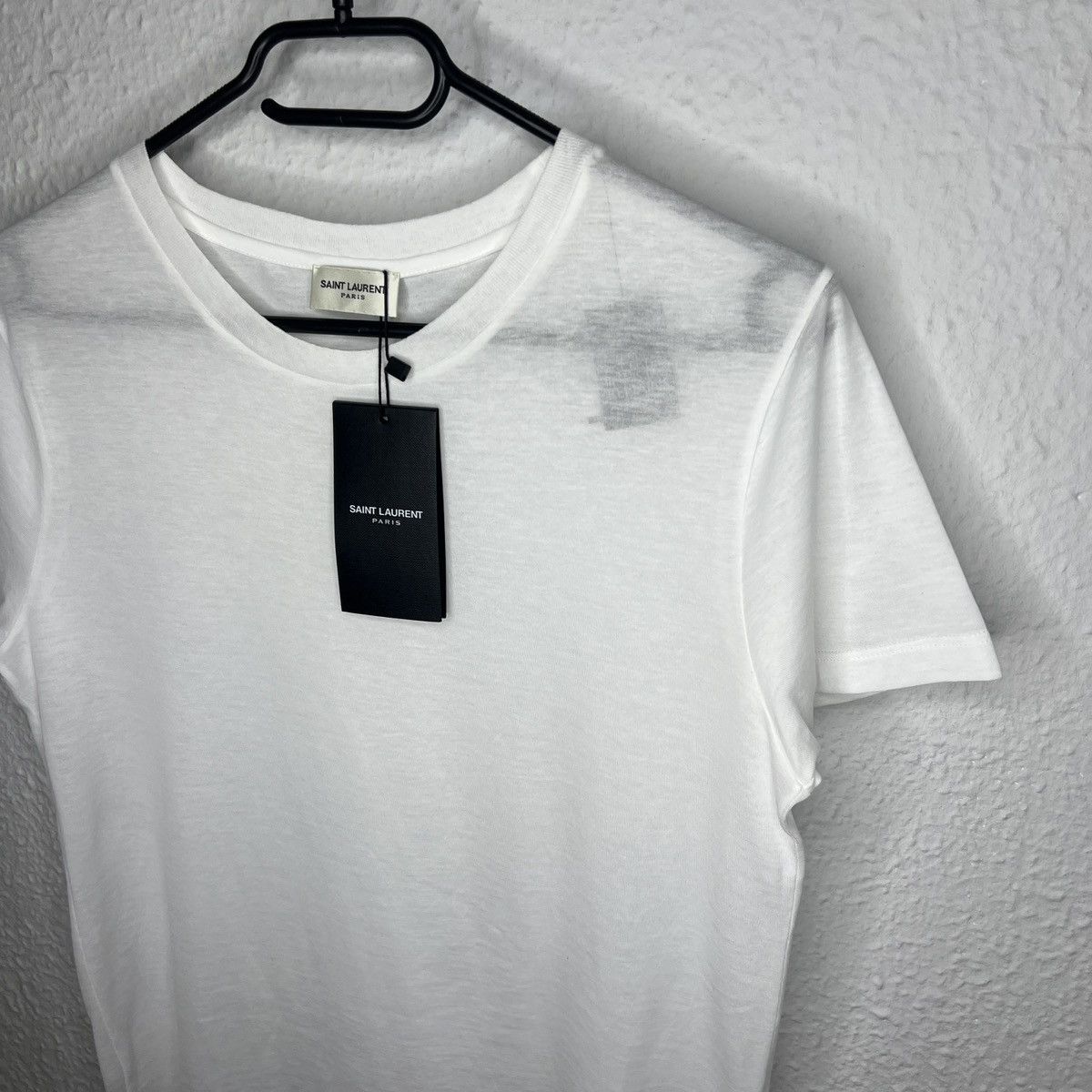 Saint Laurent Paris Saint Laurent Paris SL Logo Tee Tshirt YSL White Brand New Size XS / US 0-2 / IT 36-38 - 3 Thumbnail