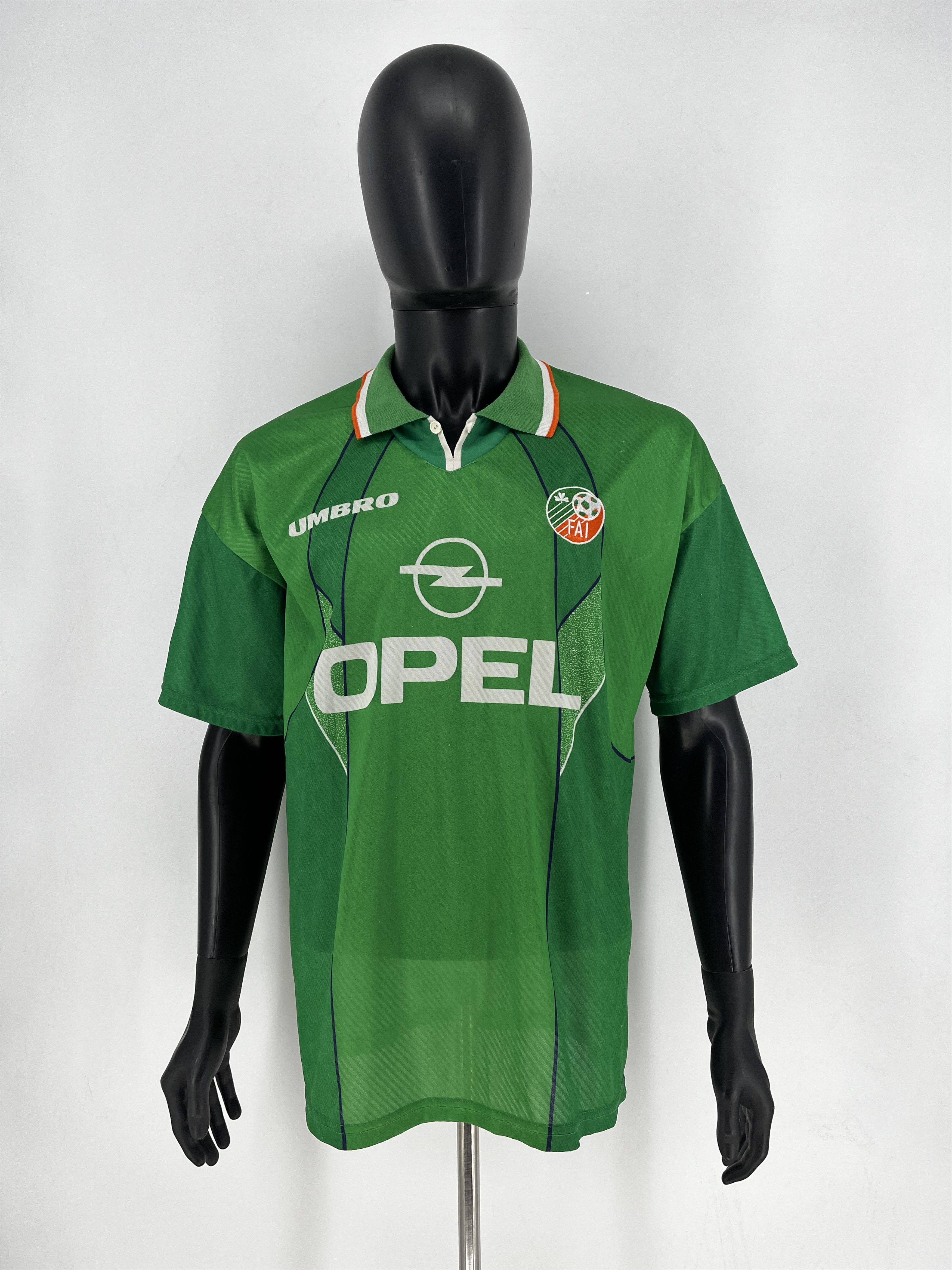 Other Ireland Home Football Shirt 1994/95 Adult Sz L Umbro Vintage Size US L / EU 52-54 / 3 - 3 Thumbnail