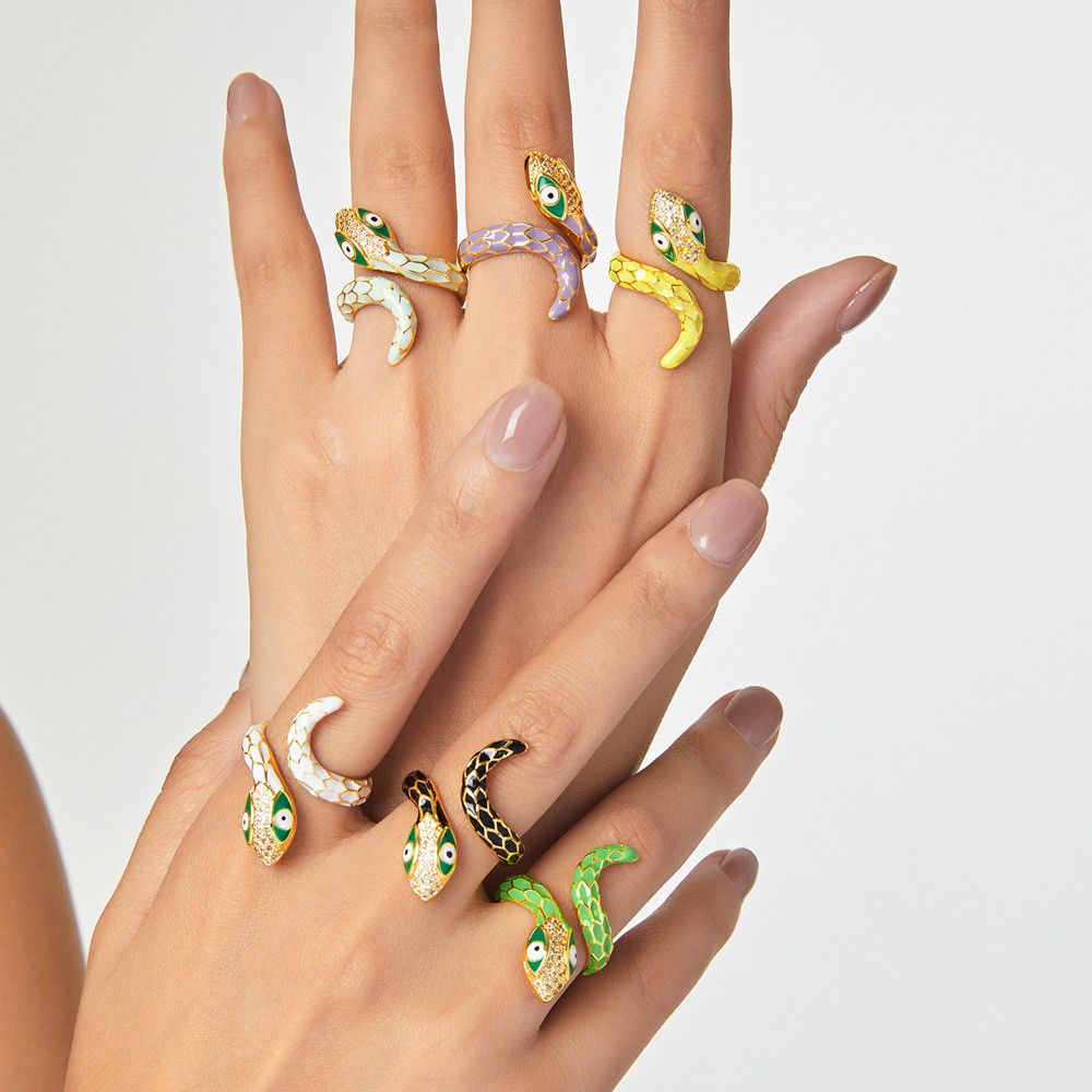 Jewelry Dark Jewelry Rings Open Size Chrome Ring (Size 7-13) Size ONE SIZE - 3 Thumbnail