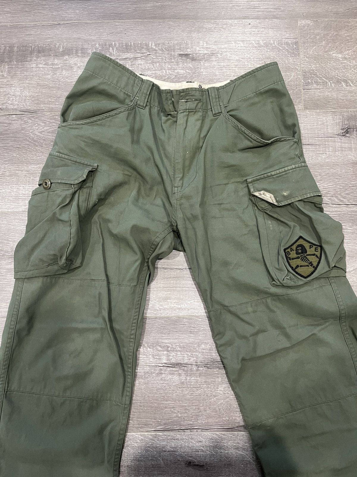 Bape Bape Vintage Pirate cargo pants Size US 31 - 3 Thumbnail