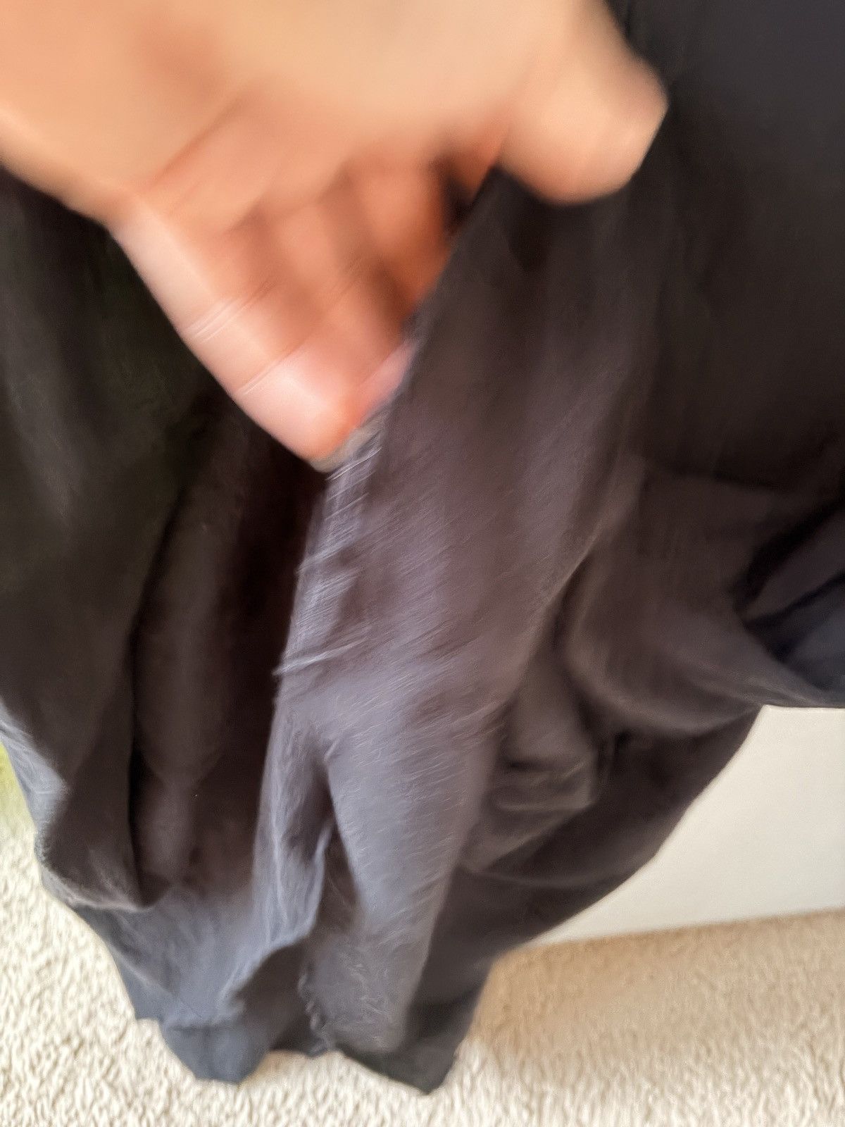 Rick Owens RICK OWENS BASIC SL T IN BLACK UNSTABLE COTTON Size US L / EU 52-54 / 3 - 9 Thumbnail